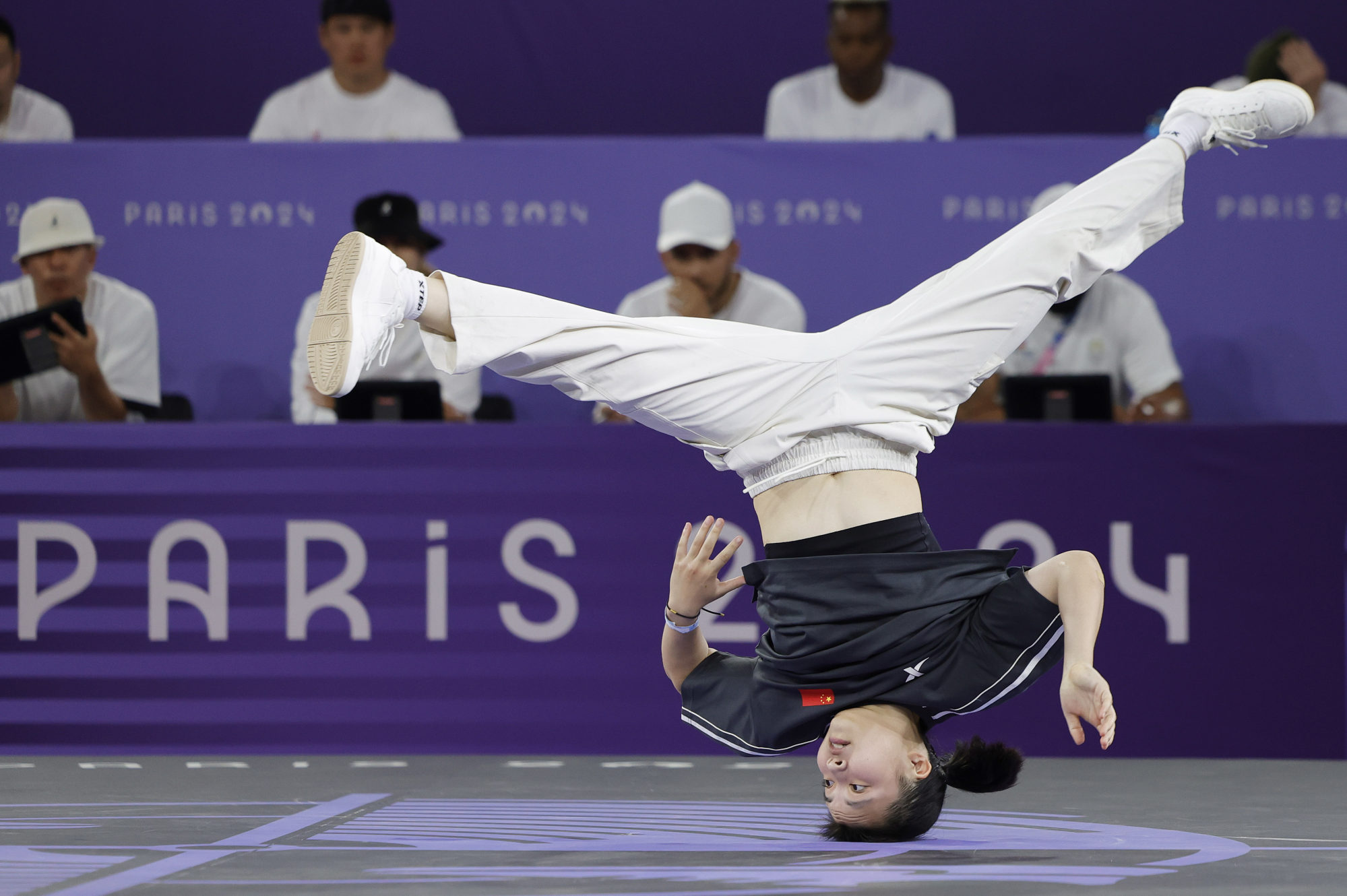 Liu Qingyi first took up breakdancing at the age of 10. Photo: Xinhua