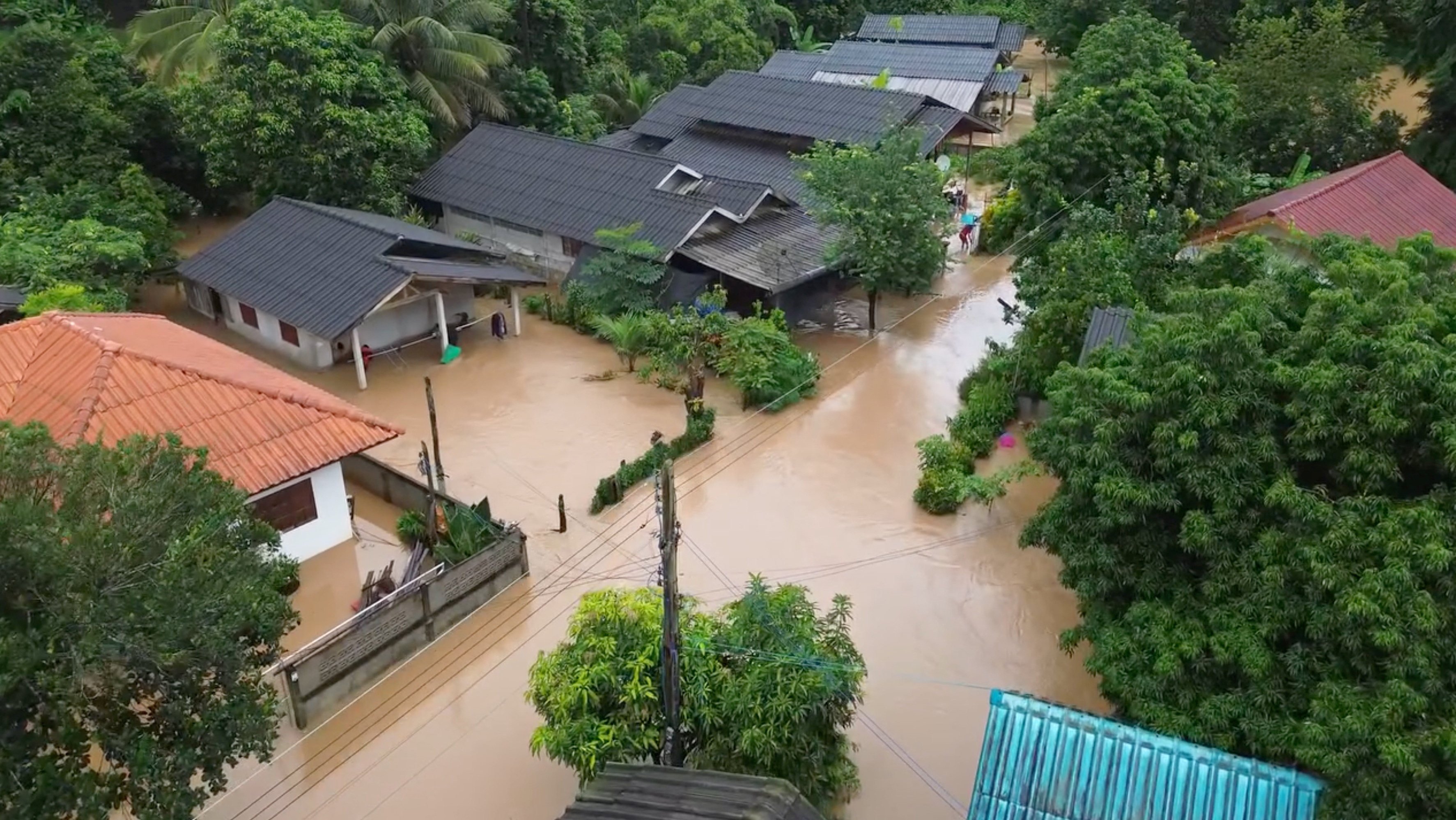 Heavy monsoon rains and flooding have hit large areas of Thailand. Photo: Reuters