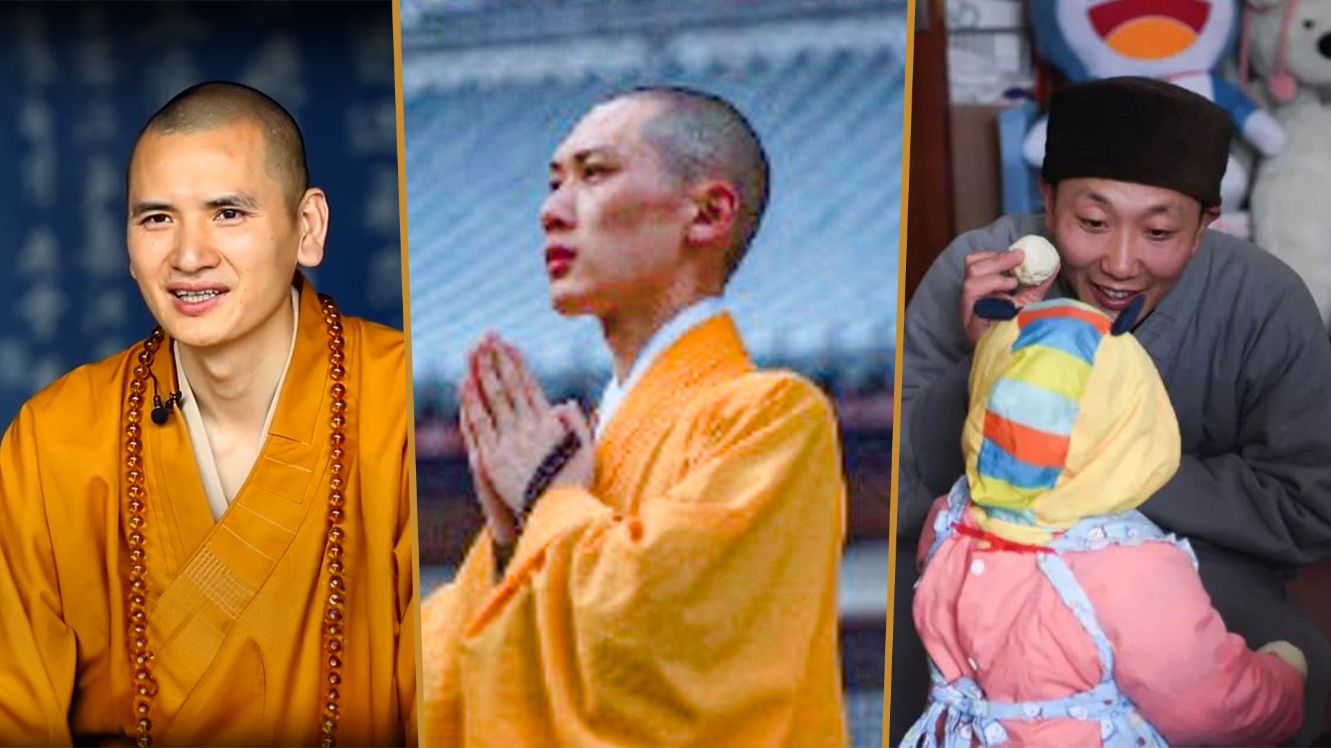 As the reach of social media grows ever greater, five monks in China have become something akin to online influencers. Photo: SCMP composite/Toutiao/Weibo/YouTube