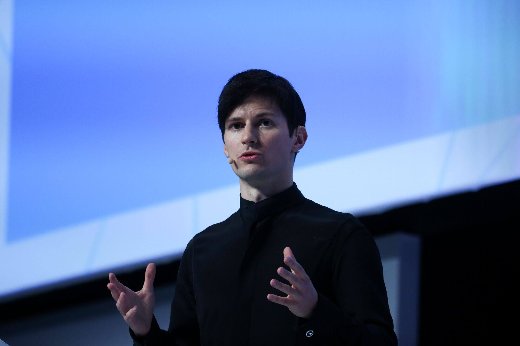 Pavel Durov in 2016. The Telegram CEO has been released on bail in France. File photo: Bloomberg