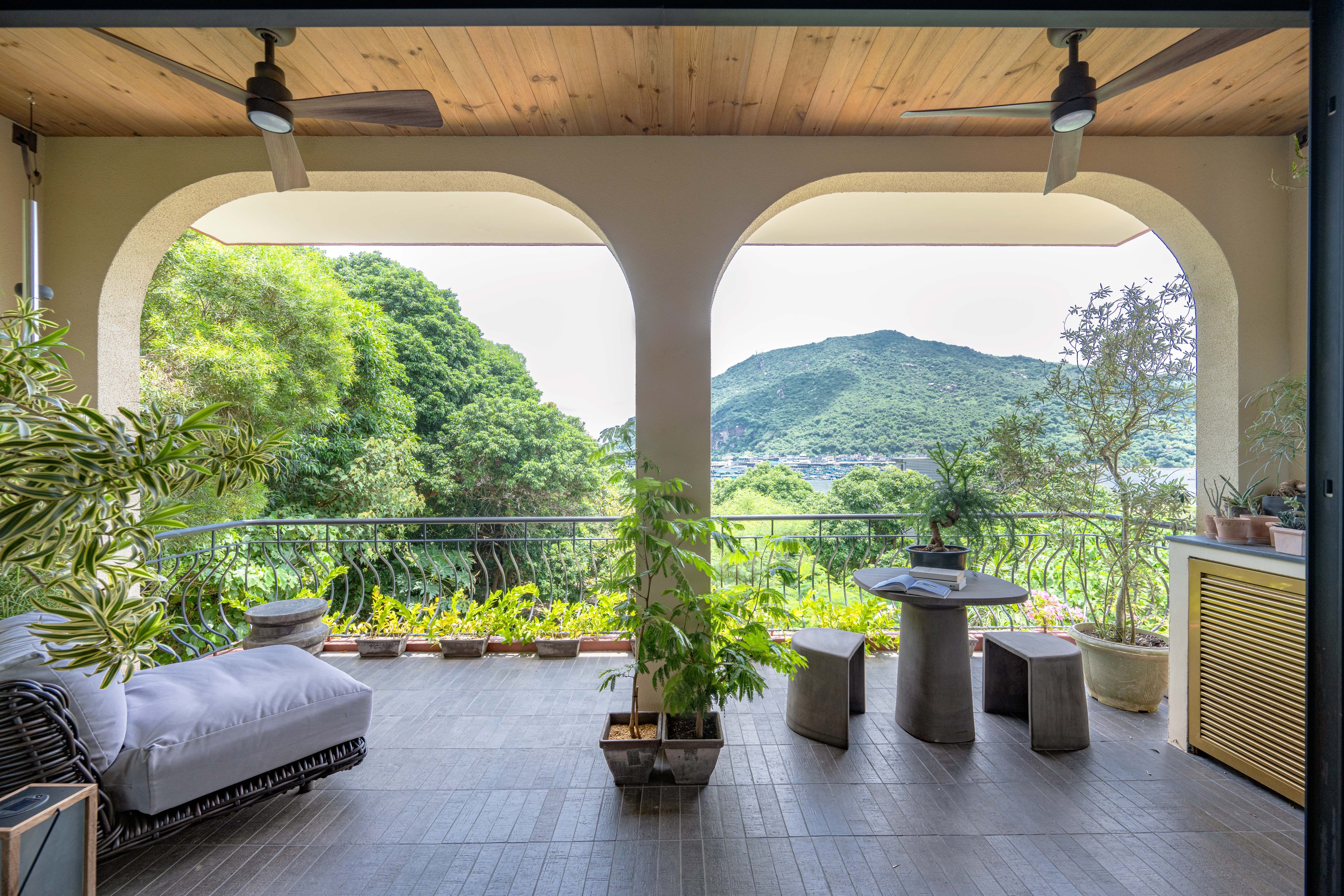 Ketty Shan, founder of Atelier Shan, designed this Lamma village house, including its spacious terrace. Photo: Eugene Chan