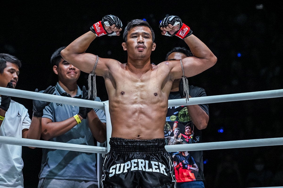 Superlek Kiatmoo9 is hoping to land the ONE bantamweight Muay Thai title with victory over Jonathan Haggerty in Denver. Photo: ONE Championship