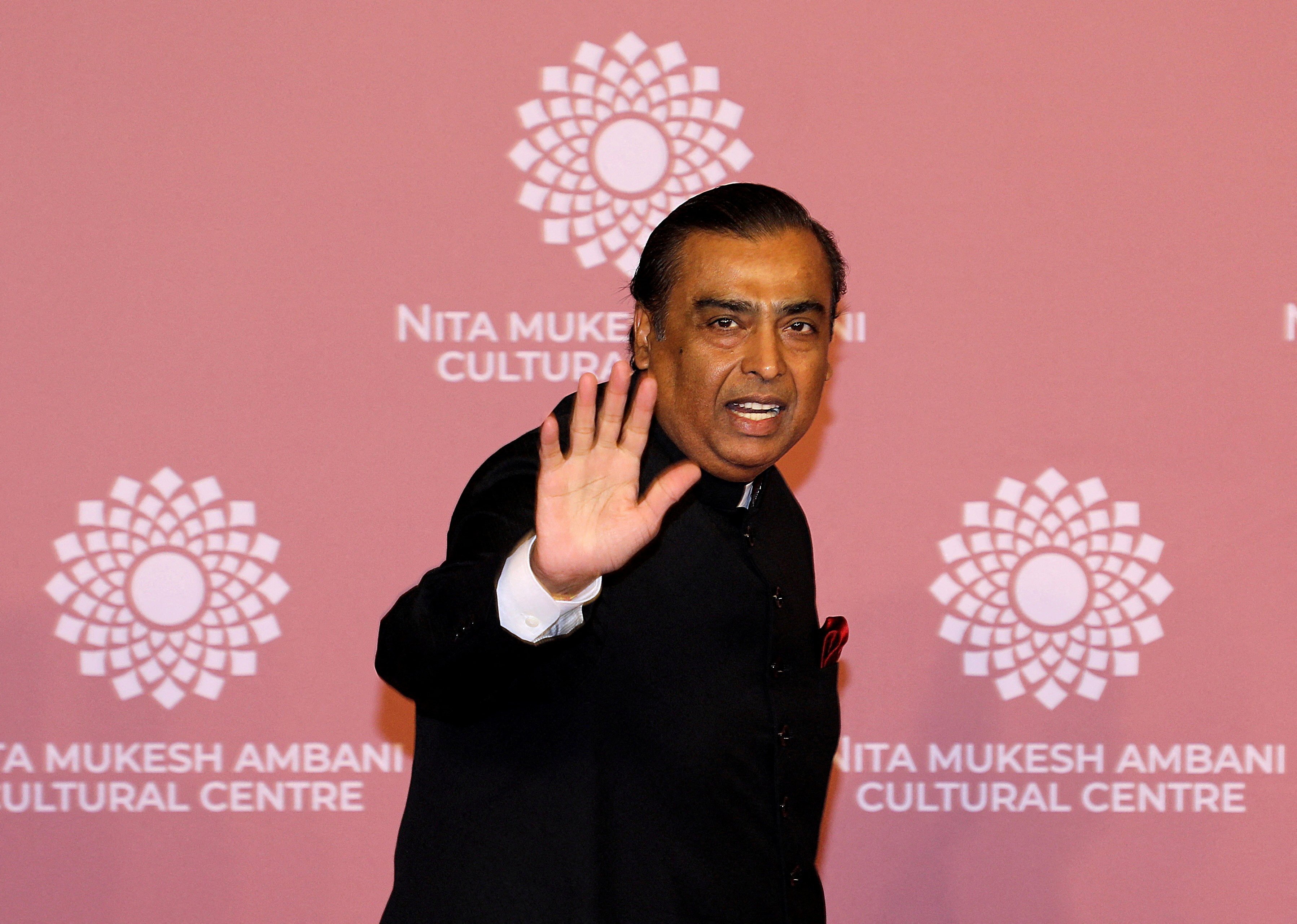 Mukesh Ambani, chairman of Reliance Industries. Photo: Reuters