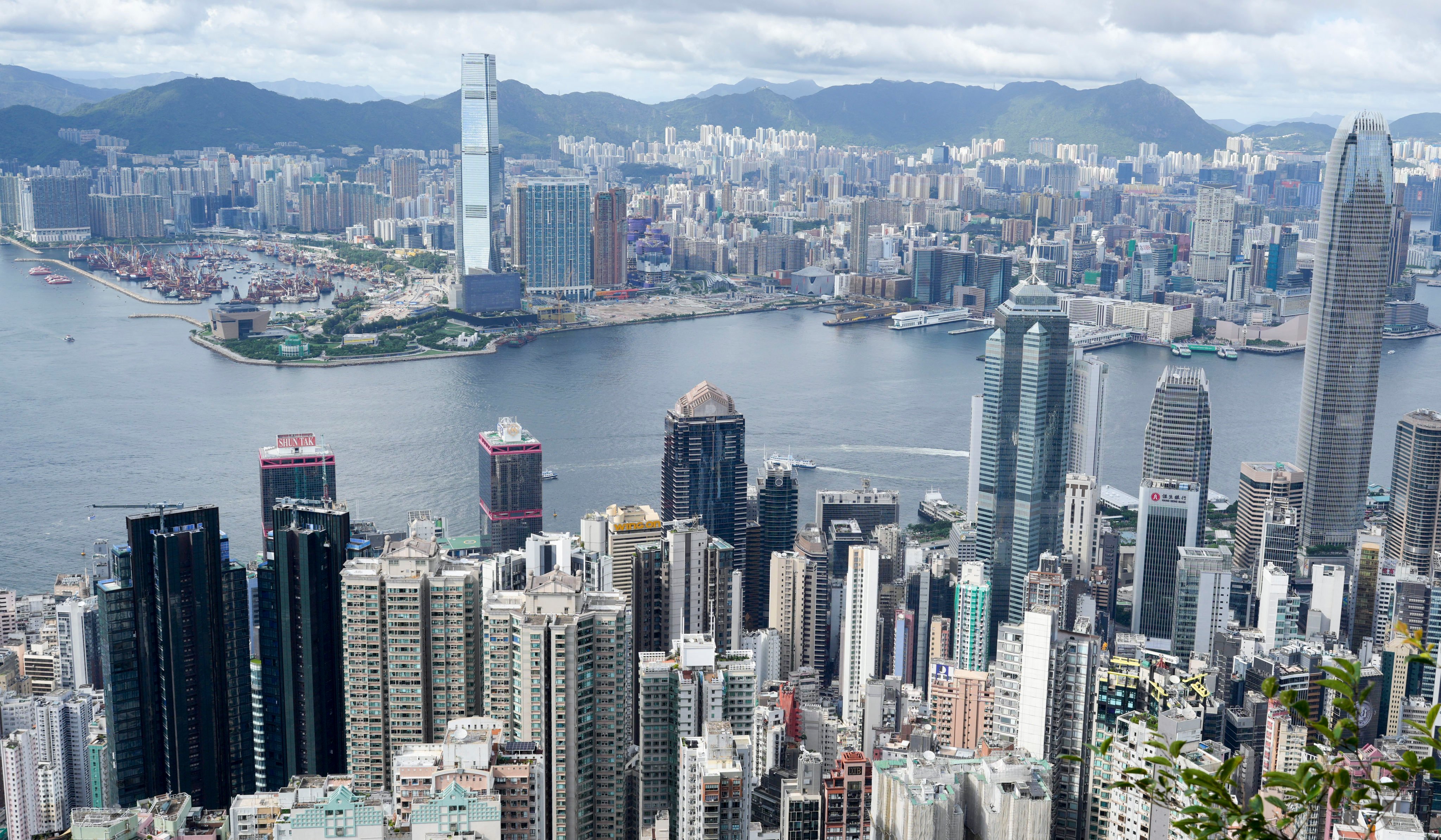 The view from The Peak. The Hong Kong and Macau Affairs Office’s pledges were made after its “theory learning centre” held an internal study session on Friday. Photo: May Tse