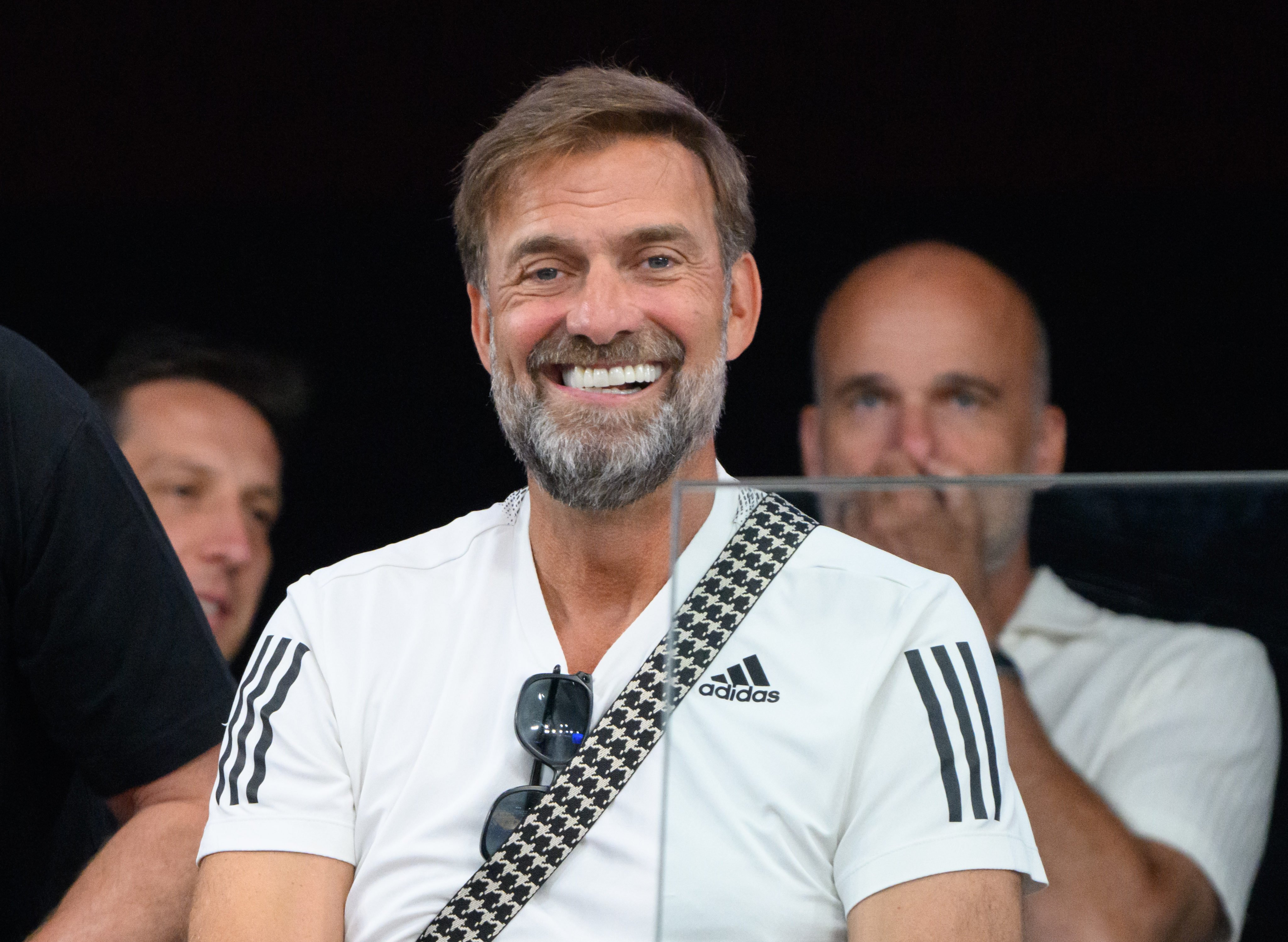 Jurgen Klopp watches as a spectator during the badminton events at the Paralympics. Photo: dpa