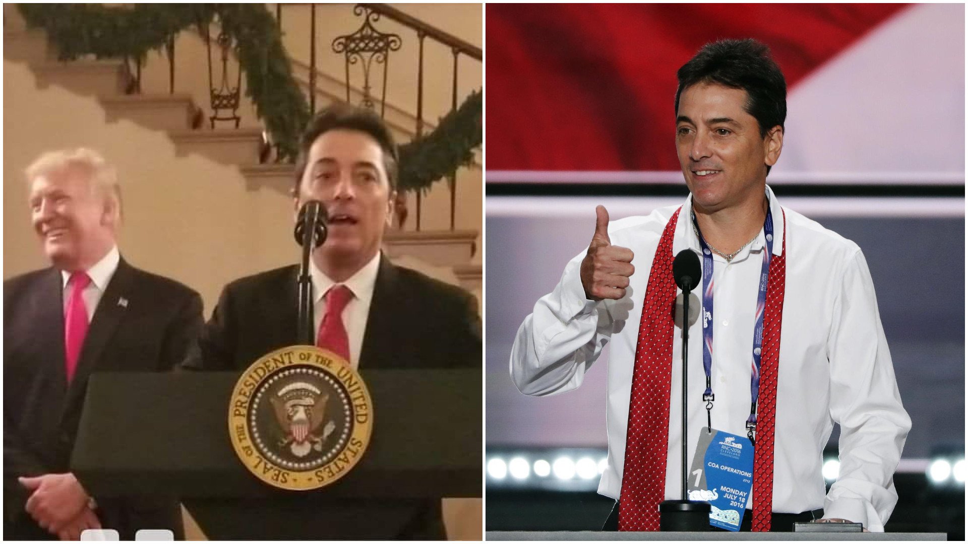 Happy Days’ Scott Baio once dated celebs like Brooke Shields and Pamela Anderson – now he’s known for his politics, supporting Donald Trump and dissing Kamala Harris. Photos: @realscottbaio/Instagram; @LePapillonBlu2/X