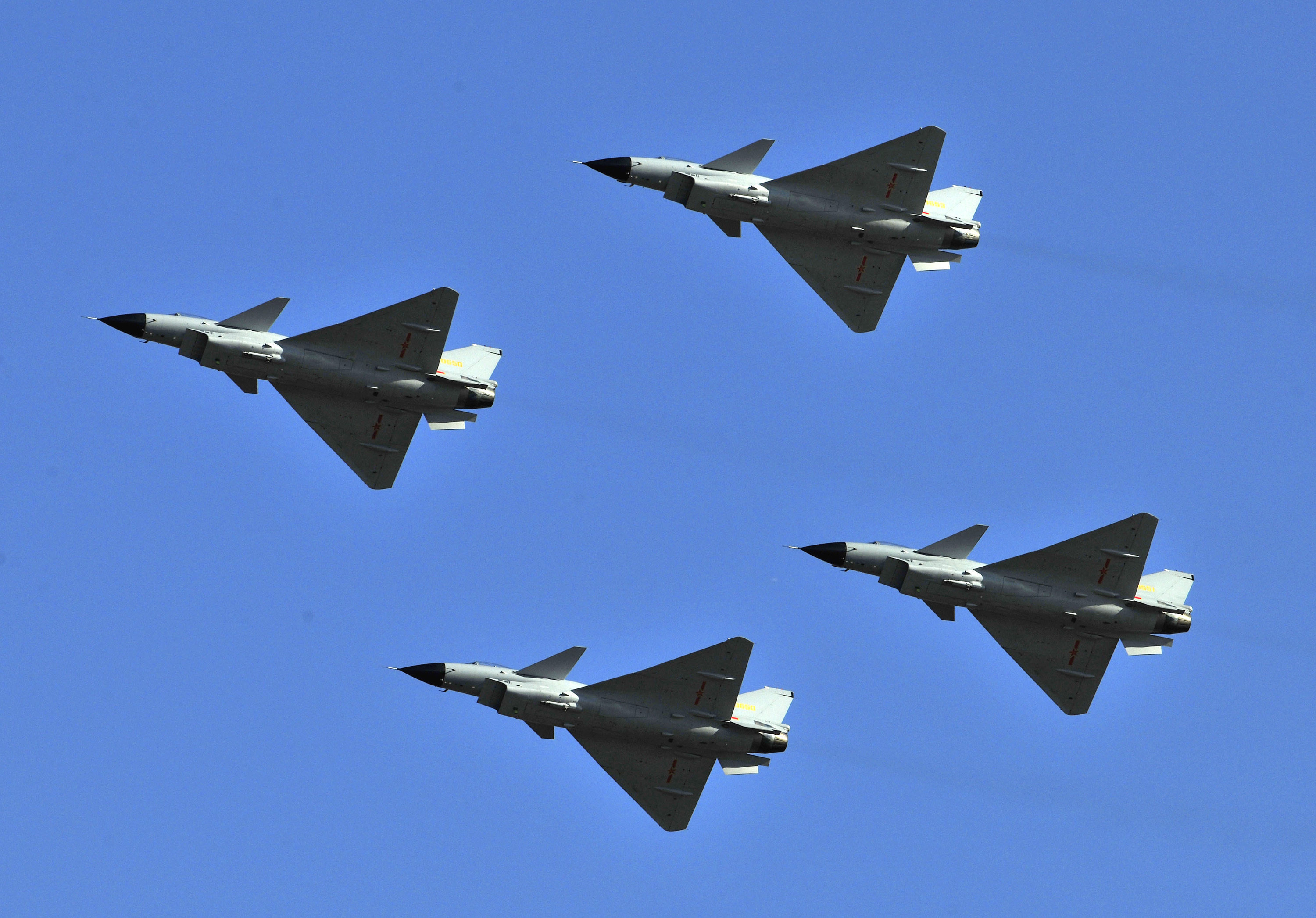 AVIC, through its many subsidiaries, manufactures some of China’s leading fighter aircraft such as the J-10 (pictured), J-11 and J-20. Photo: AP