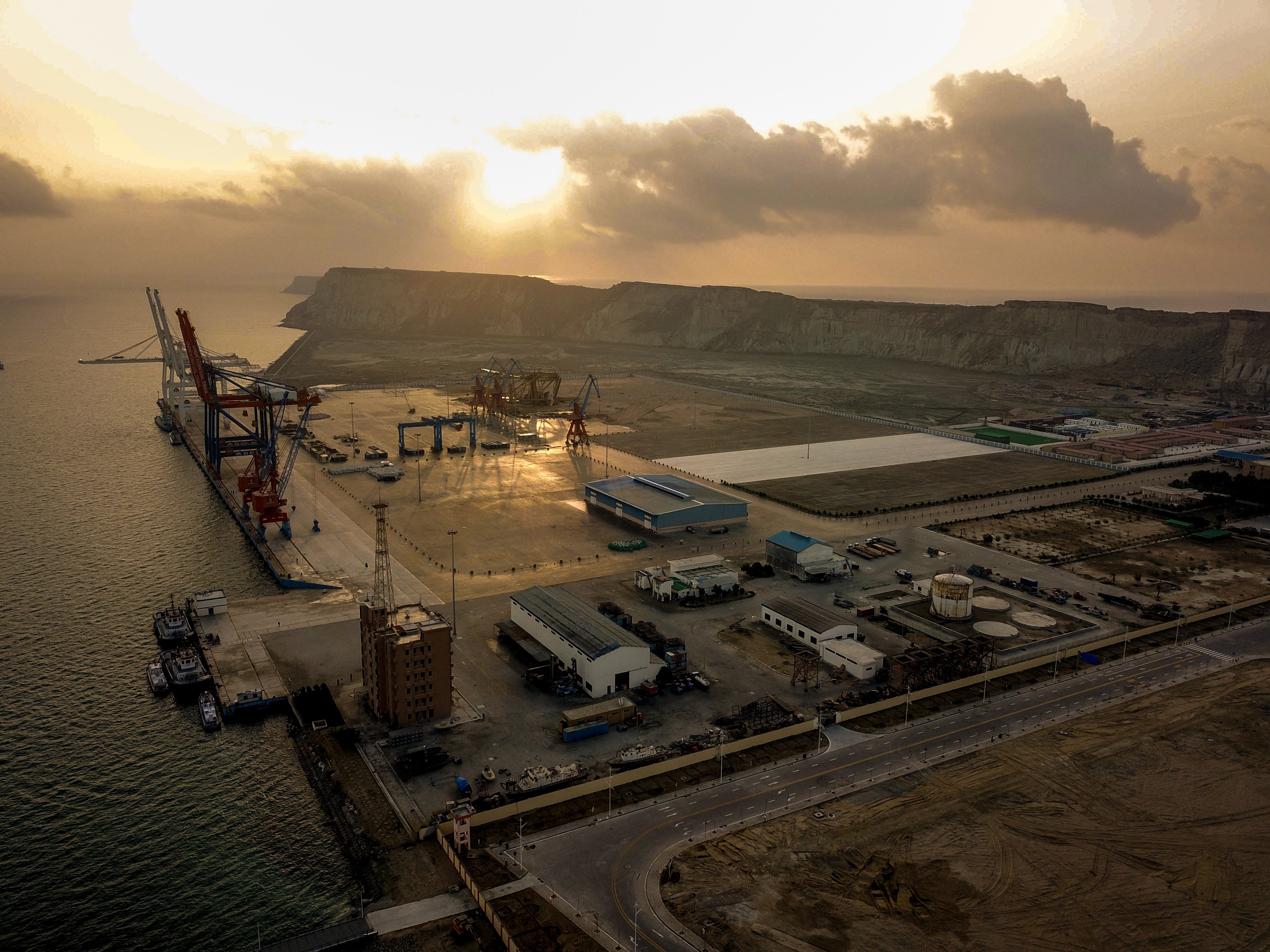 Gwadar Port in southwest Pakistan’s Gwadar. Envoy Riaz Ahmed Shaikh says companies in Hong Kong’s logistics sector can play a vital role in the port. Photo: Xinhua