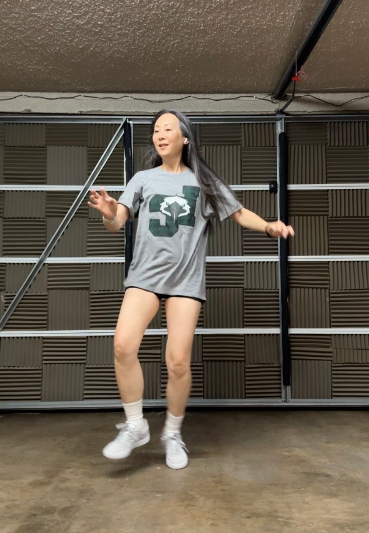 Mimi Ison shuffle dances in a still from one of her Instagram videos. Photo: Mimi Ison