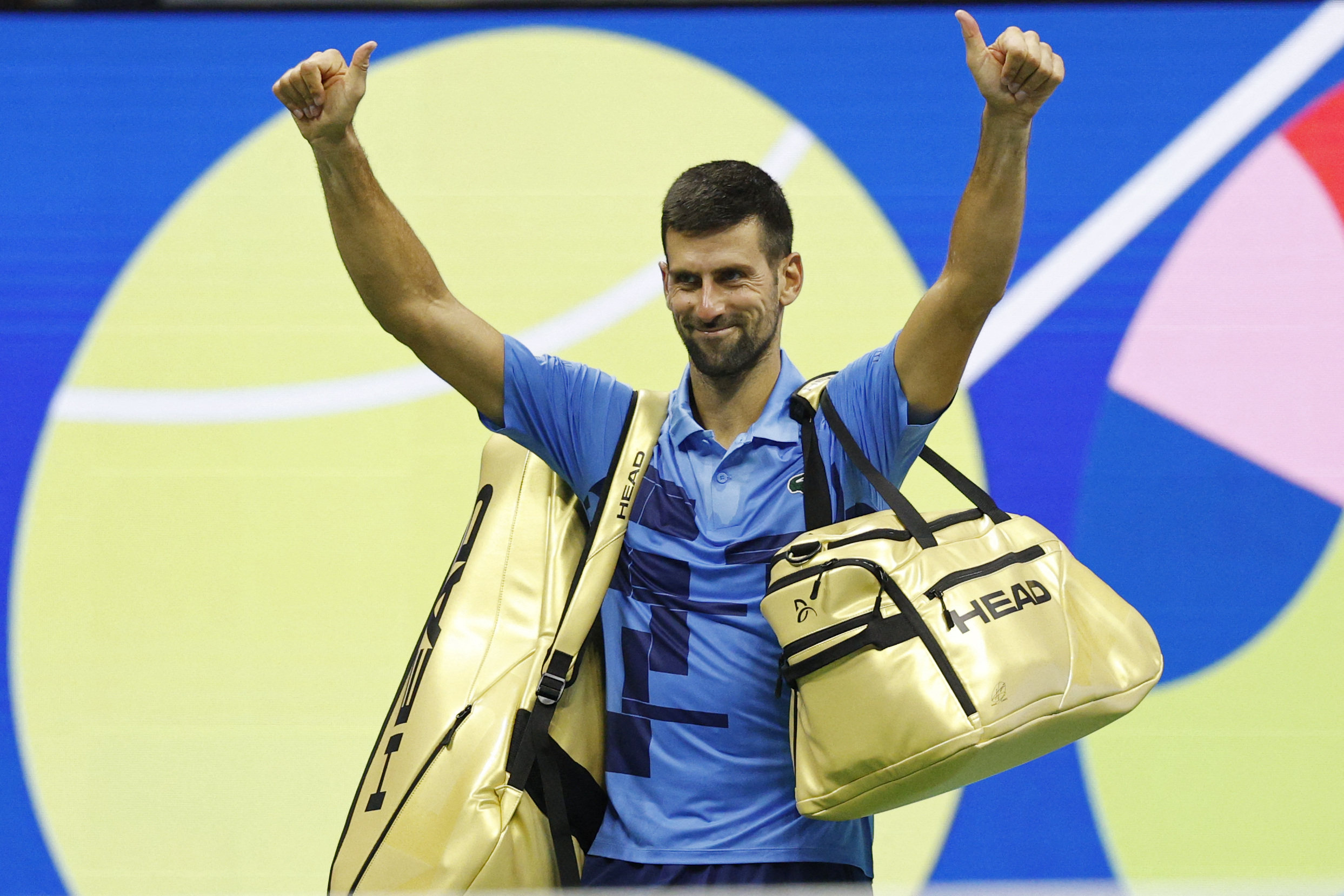 Novak Djokovic was eliminated in the second round at the US Open in one of a number of major shocks from the tournament so far. Photo: Reuters