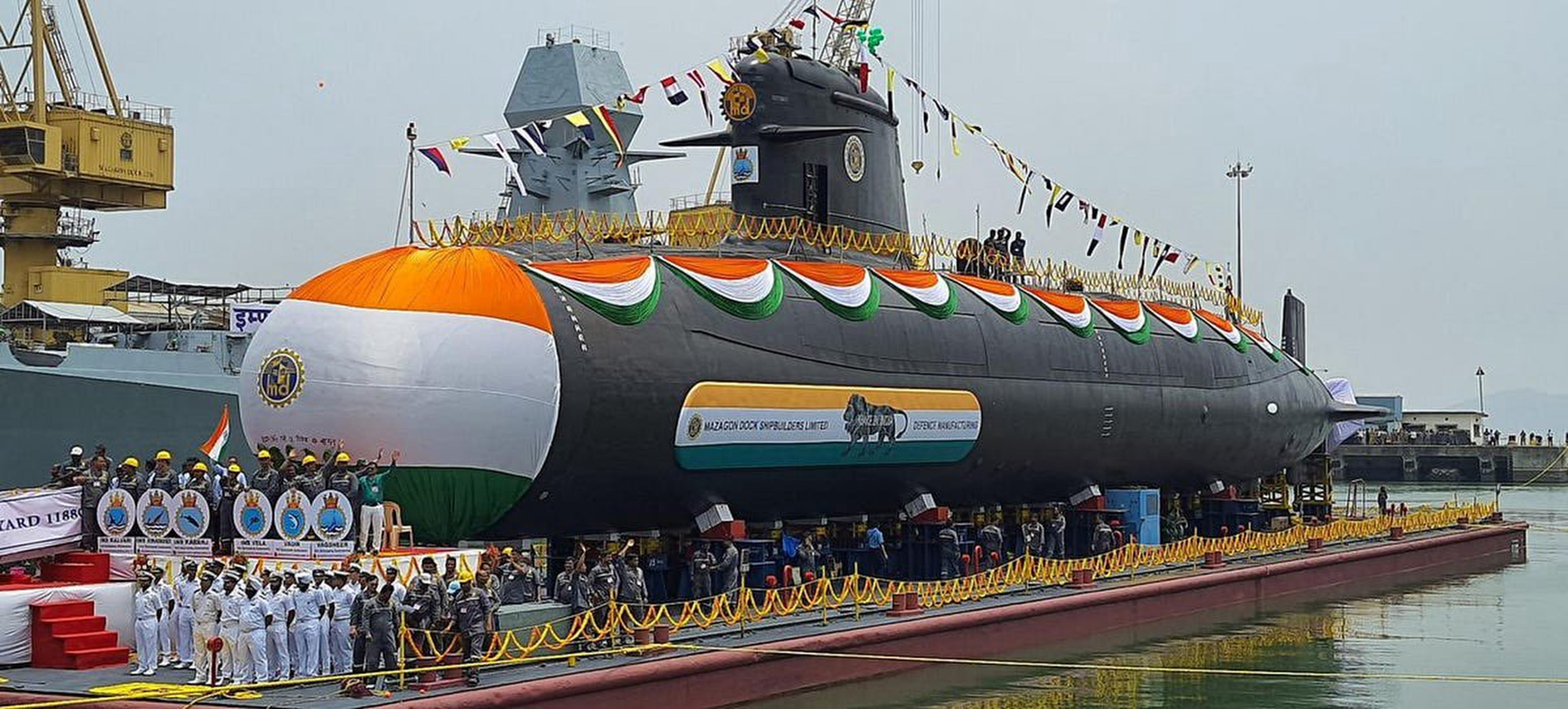 The INS Arighaat, India’s second nuclear-powered ballistic missile submarine. Photo: Handout