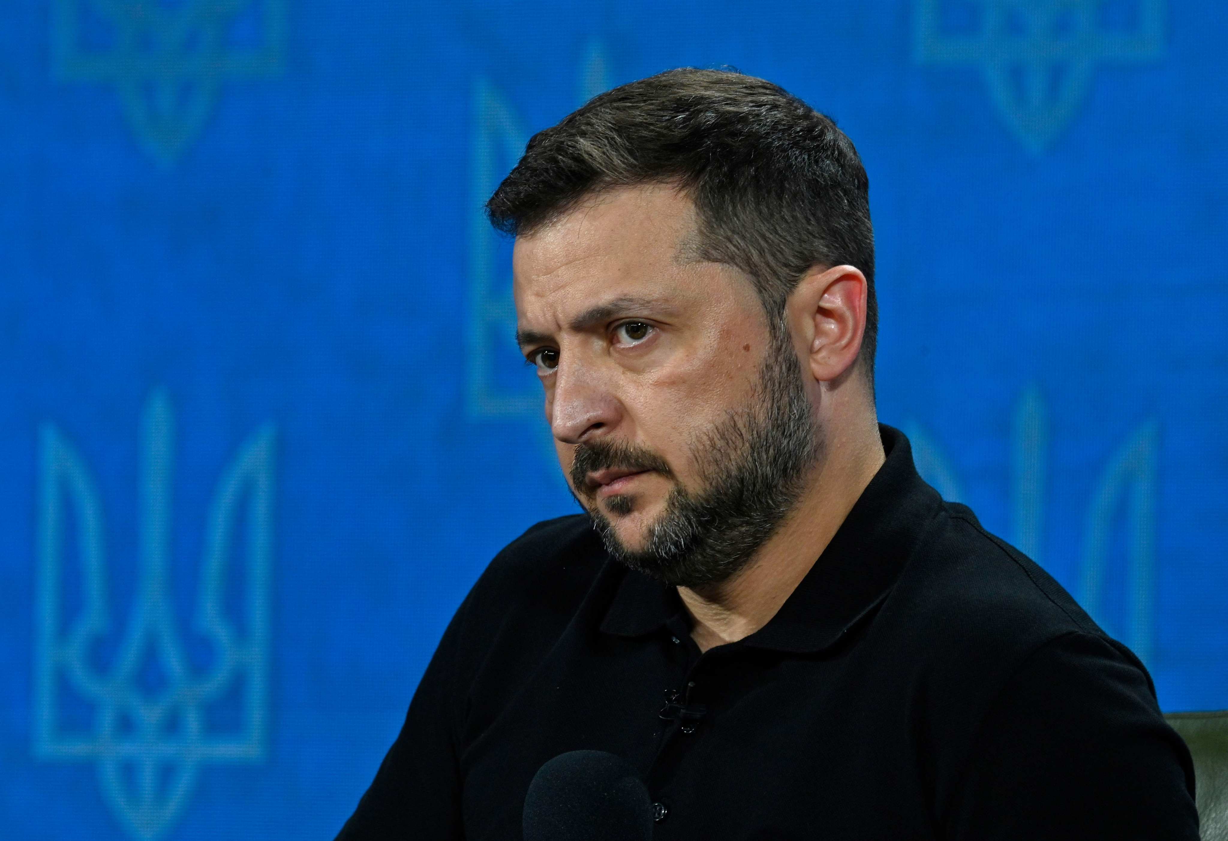 Ukraine’s President Volodymyr Zelensky called for more Western air defences and long-range weapons to protect Ukraine, following Russia’s latest missile strike. Photo: AFP