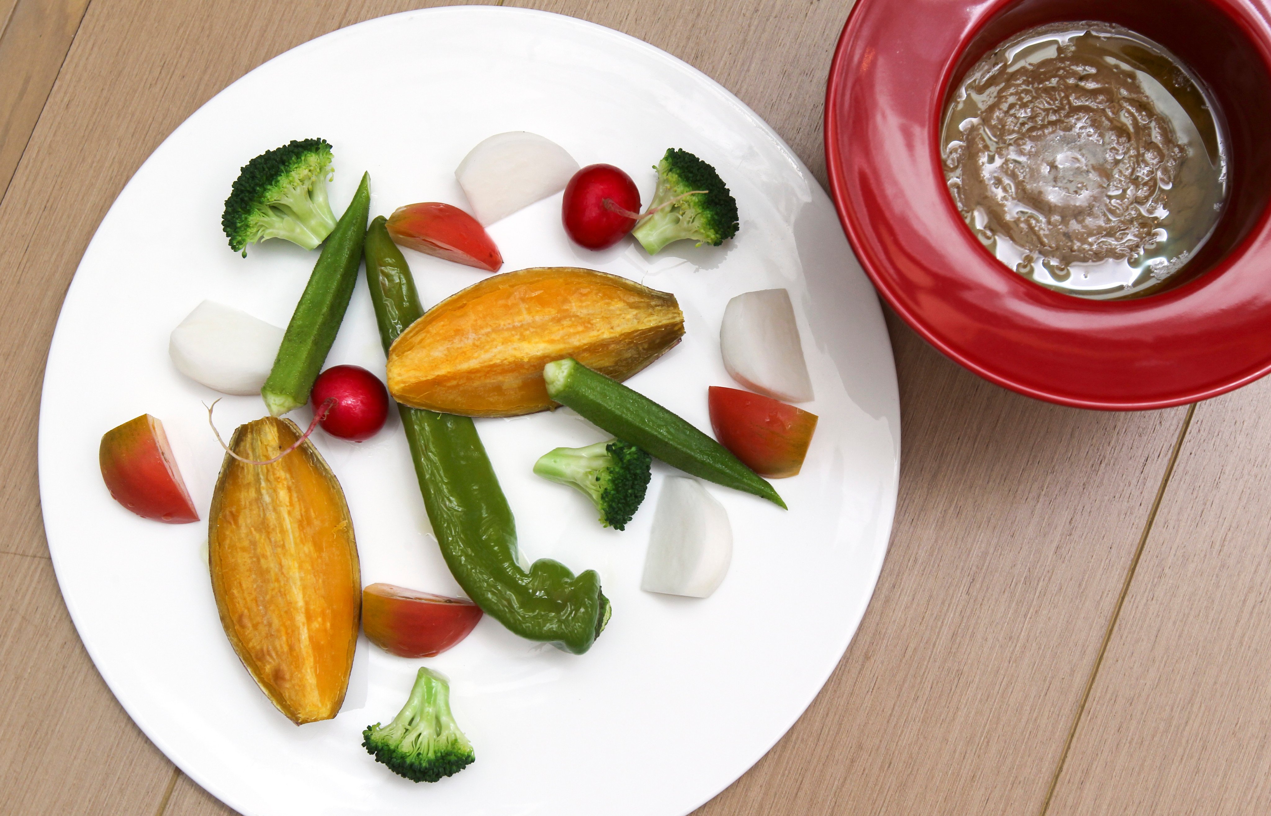 Bagna Cauda sauce and vegetables from Trattoria Queen Hollywood In Sheung Wan, one of Bangladesh-born Hong Kong food and beverage entrepreneur Shakib Pasha’s go-to restaurants for dinner in the city. Photo: K. Y. Cheng