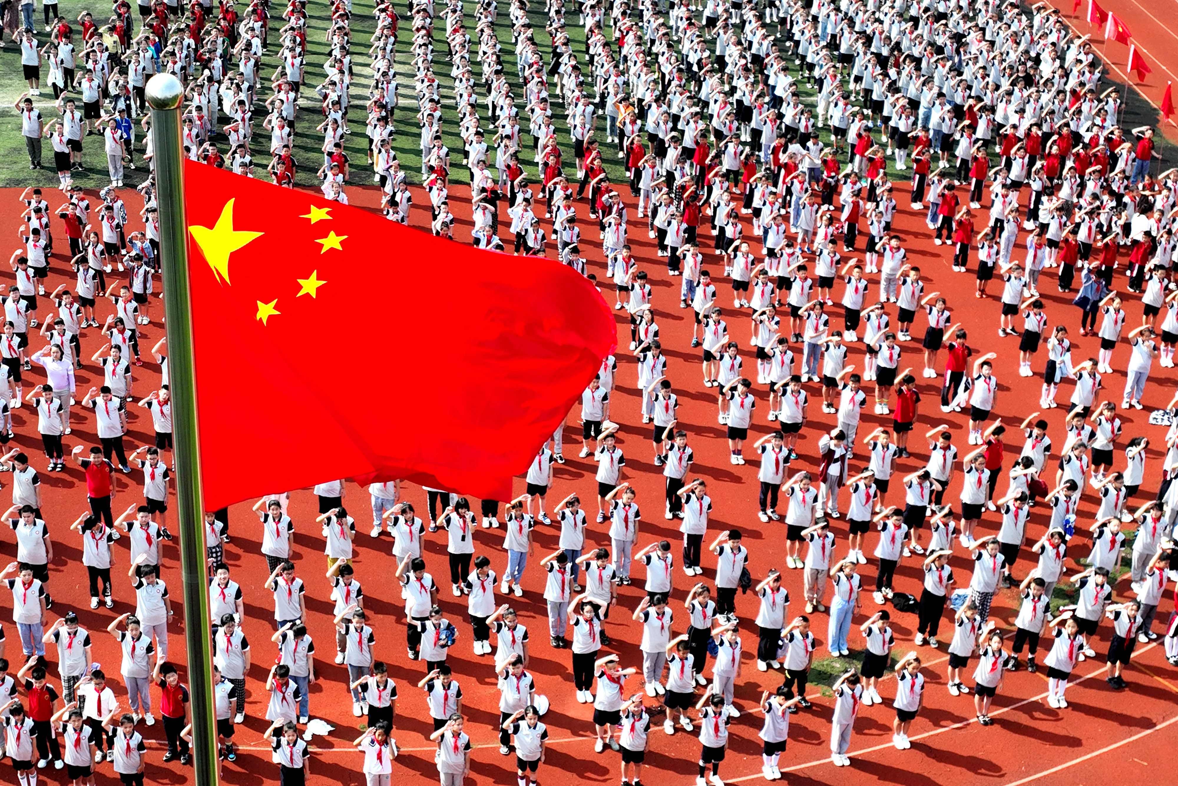 Under President Xi Jinping, China has stepped up national security education as a defence against what it calls infiltration by Western forces among Chinese youth. Photo: AFP