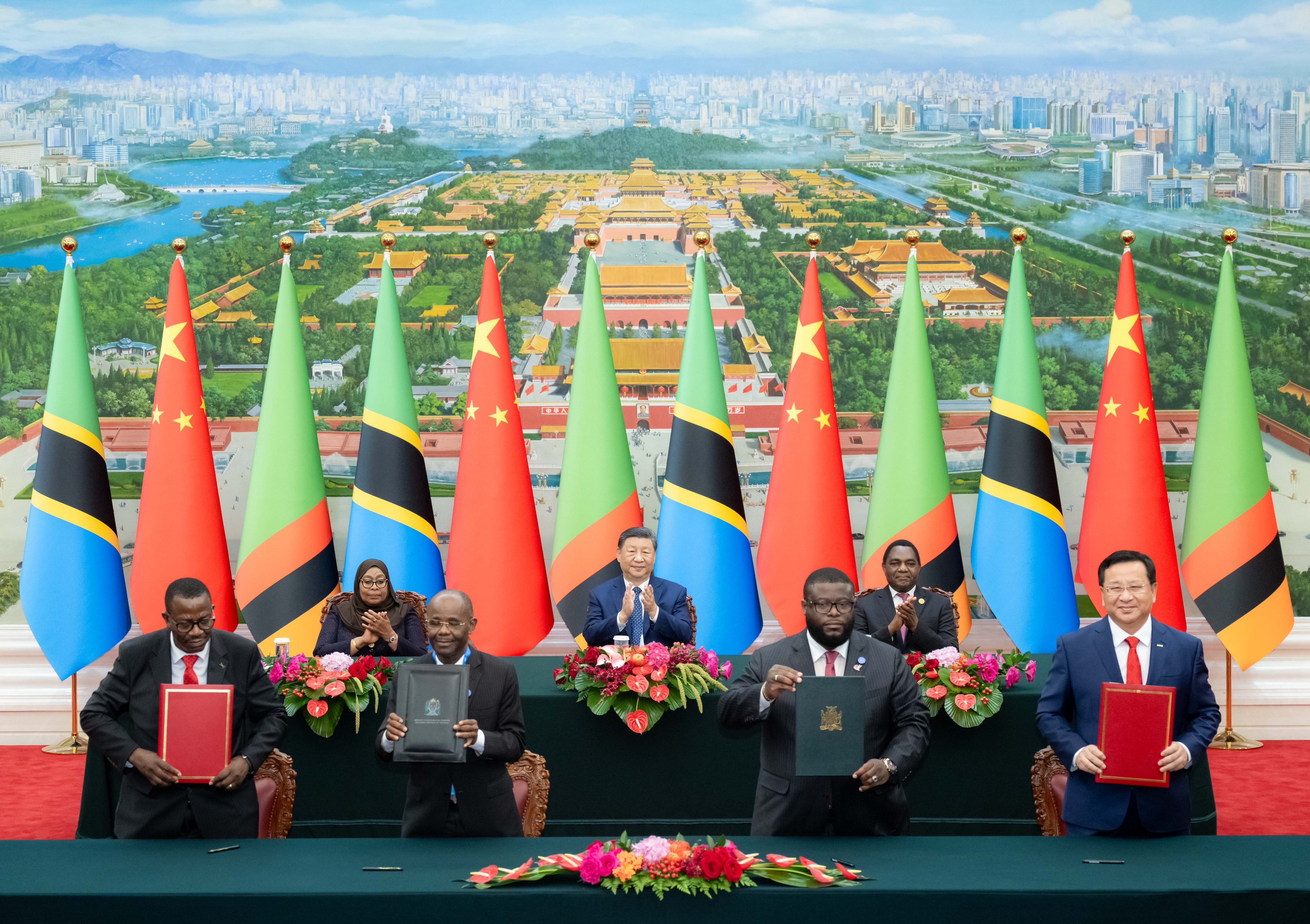 This year’s FOCAC summit in Beijing is the largest African leaders’ gathering in the Chinese capital in years. Photo: Xinhua