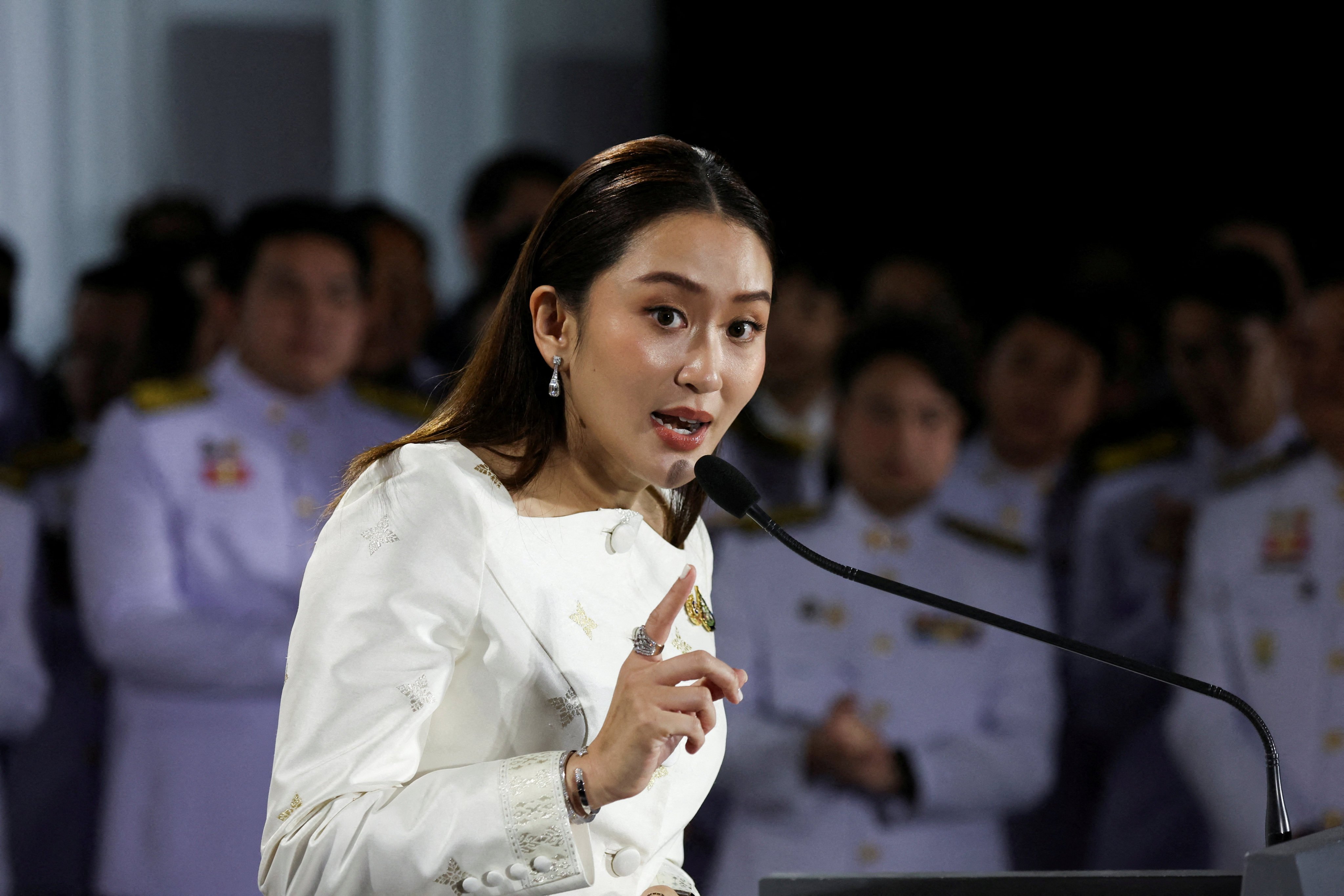 Paetongtarn took office on August 16, after her predecessor Srettha Thavisin was forced out of office by a court ruling. Photo: Reuters