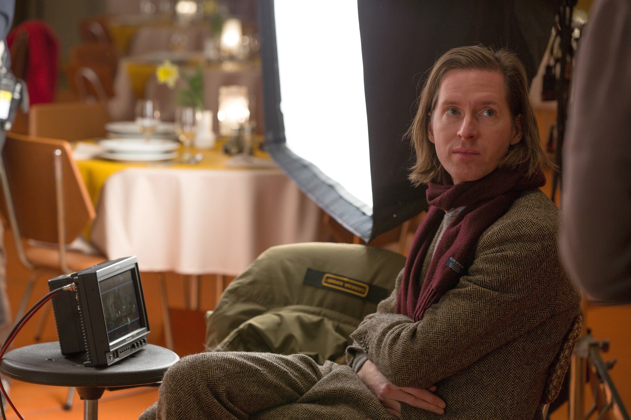 Wes Anderson on set of the film The Grand Budapest Hotel, which has inspired the approach of Hong Kong design studio Bean Buro. Photo: courtesy of Twentieth Century Fox Film