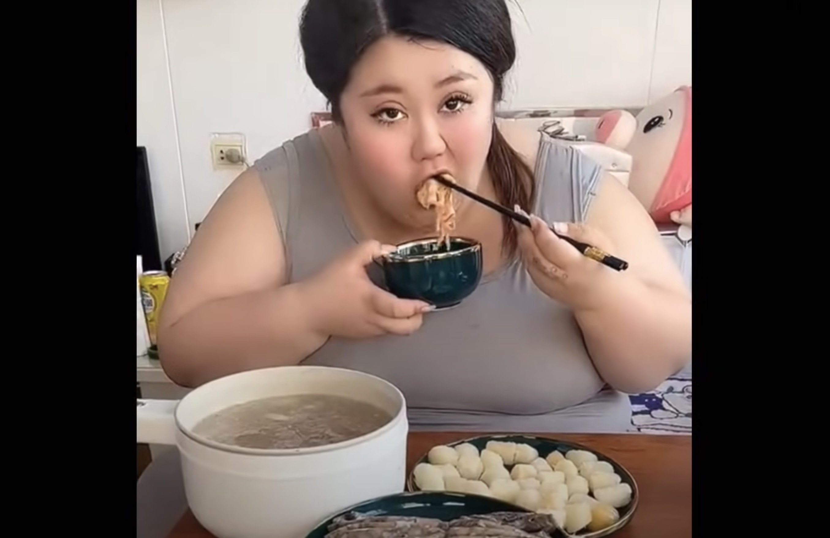 Pan Xiaoting, a Chinese vlogger known for her mukbang videos, died in July, 2024. Photo: Pan Xiaoting