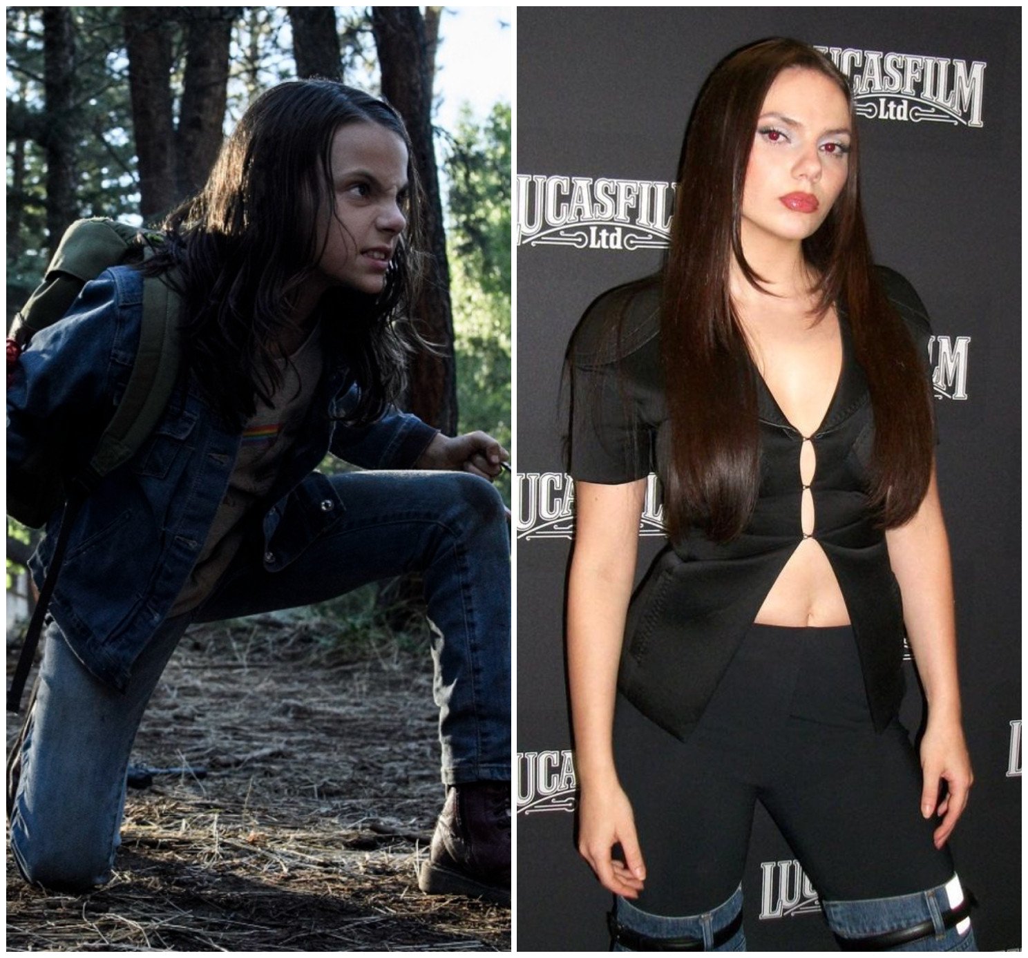 Dafne Keen has gone from child star to Hollywood fashionista in a flash. Photos: Ben Rothstein, @dafnekeen/Instagram