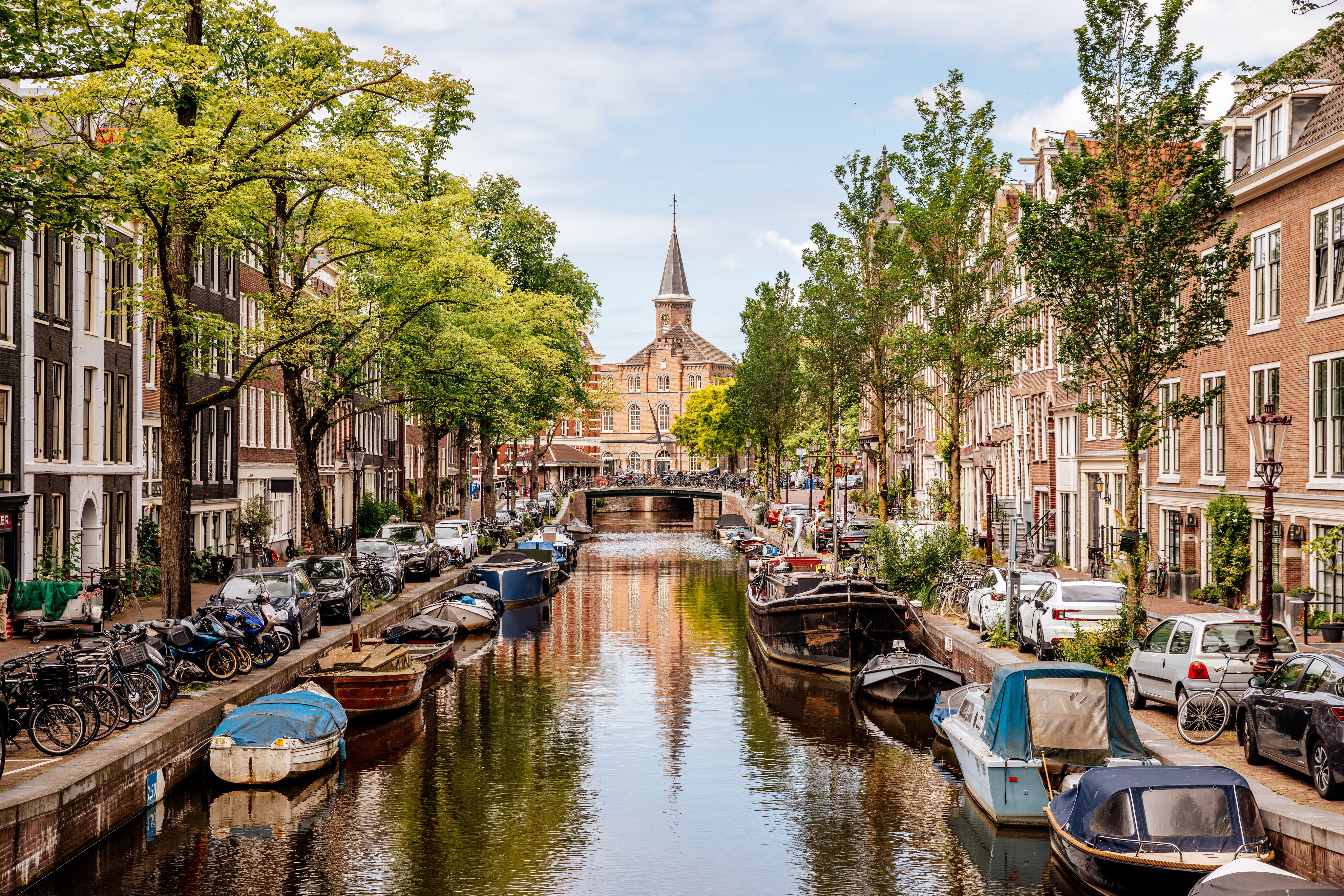 Bloemgracht canal in Amsterdam, Netherlands. Boasting flourishing food and fashion scenes, the Dutch capital is attracting creative entrepreneurs from all over the Netherlands – and the world  Photo: Getty Images