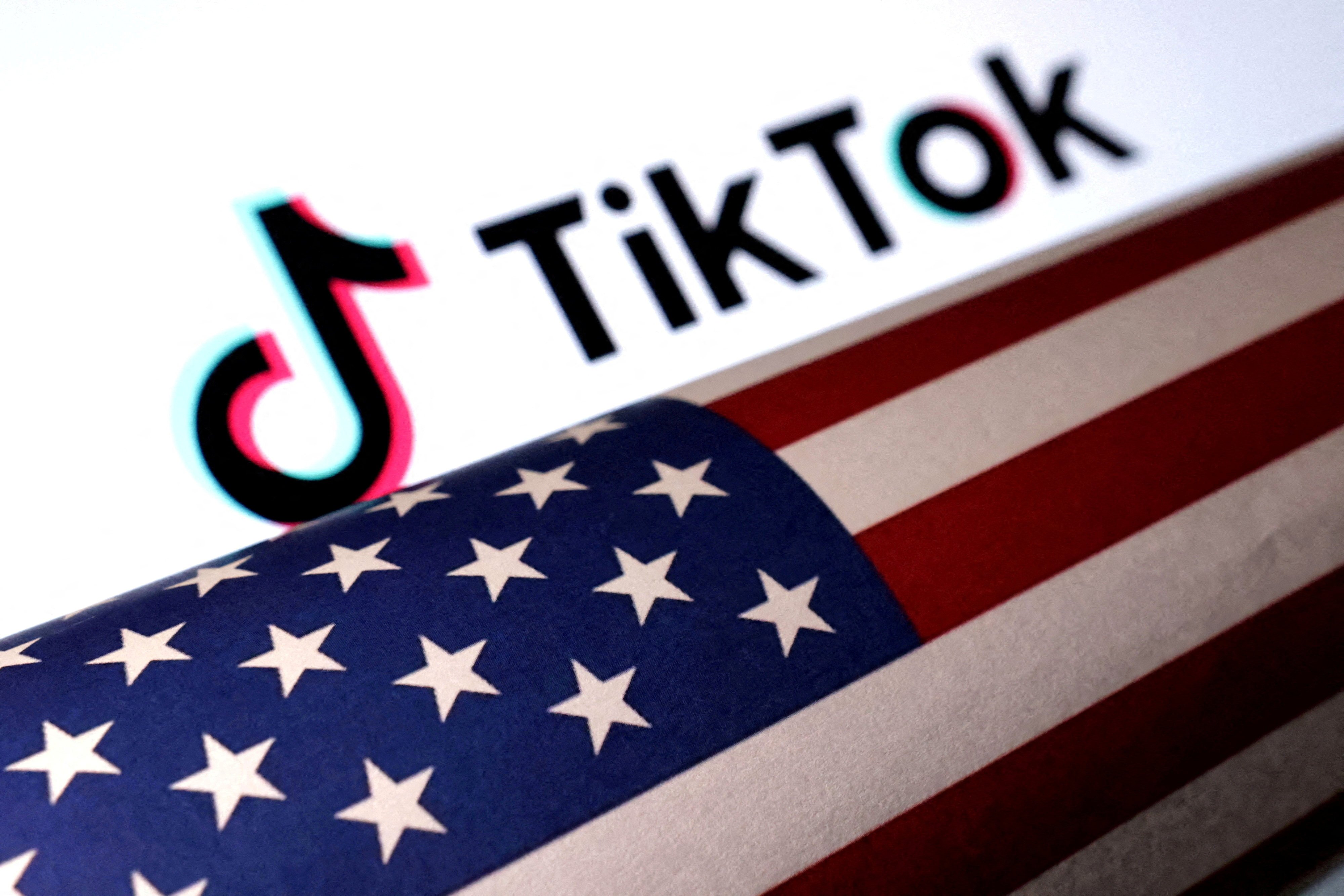 The survey showed that many Americans have shifted their stance on TikTok in the past year and a half. Photo illustration: Reuters