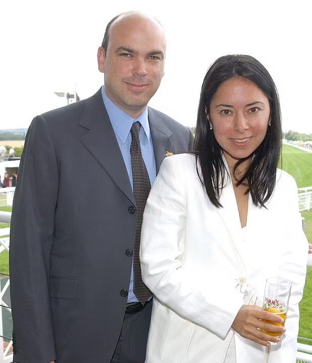 Late British tech CEO Mike Lynch and his wife Angela Bacares. Photo: @PakistaniIndex/X 