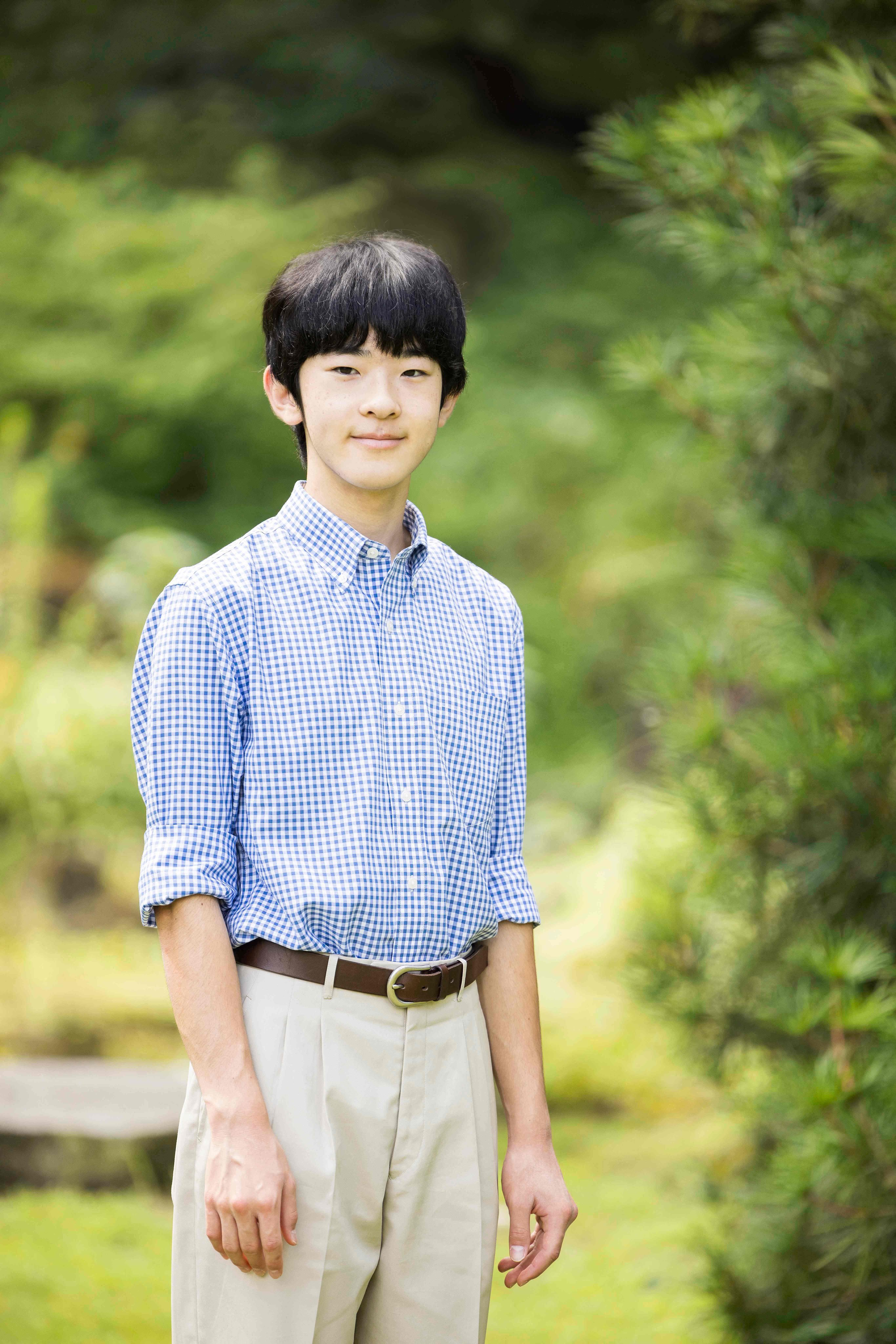 Prince Hisahito has long been interested in insects and even co-authored an academic paper on a survey of dragonflies on the grounds of his Akasaka estate in Tokyo. Photo: Imperial Household Agency of Japan via AFP