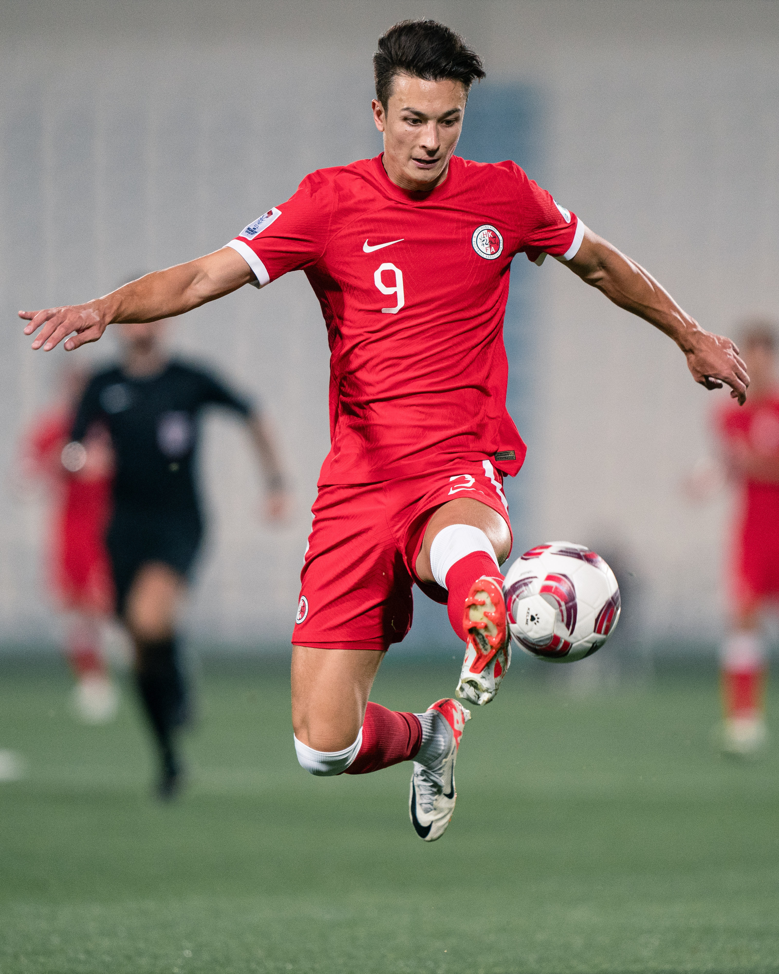 Matt Orr scored for the second straight game to earn Hong Kong a draw in Fiji. Photo: HKFA