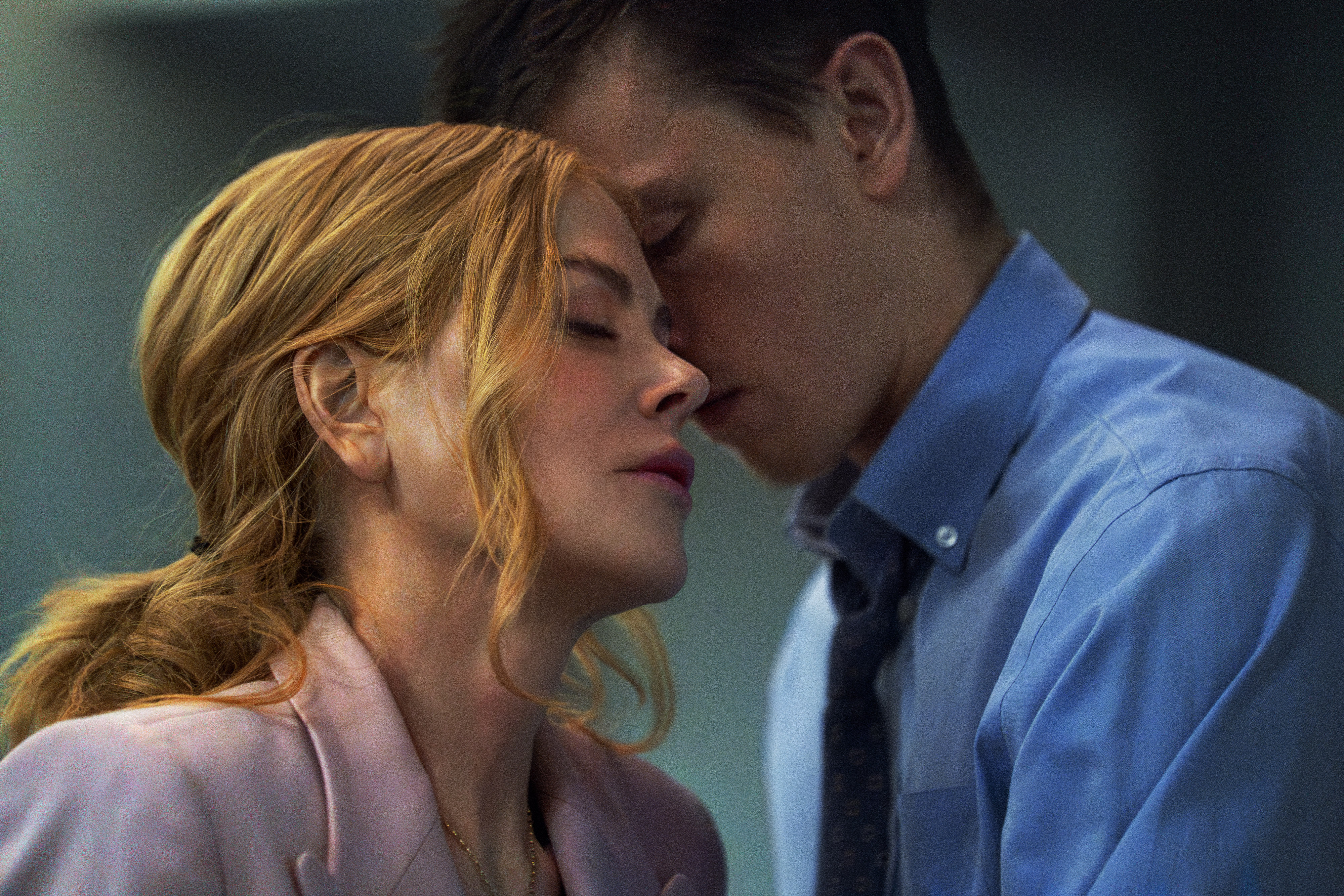 Nicole Kidman (left) and Harris Dickinson in a still from Babygirl. Photo: Niko Tavernise