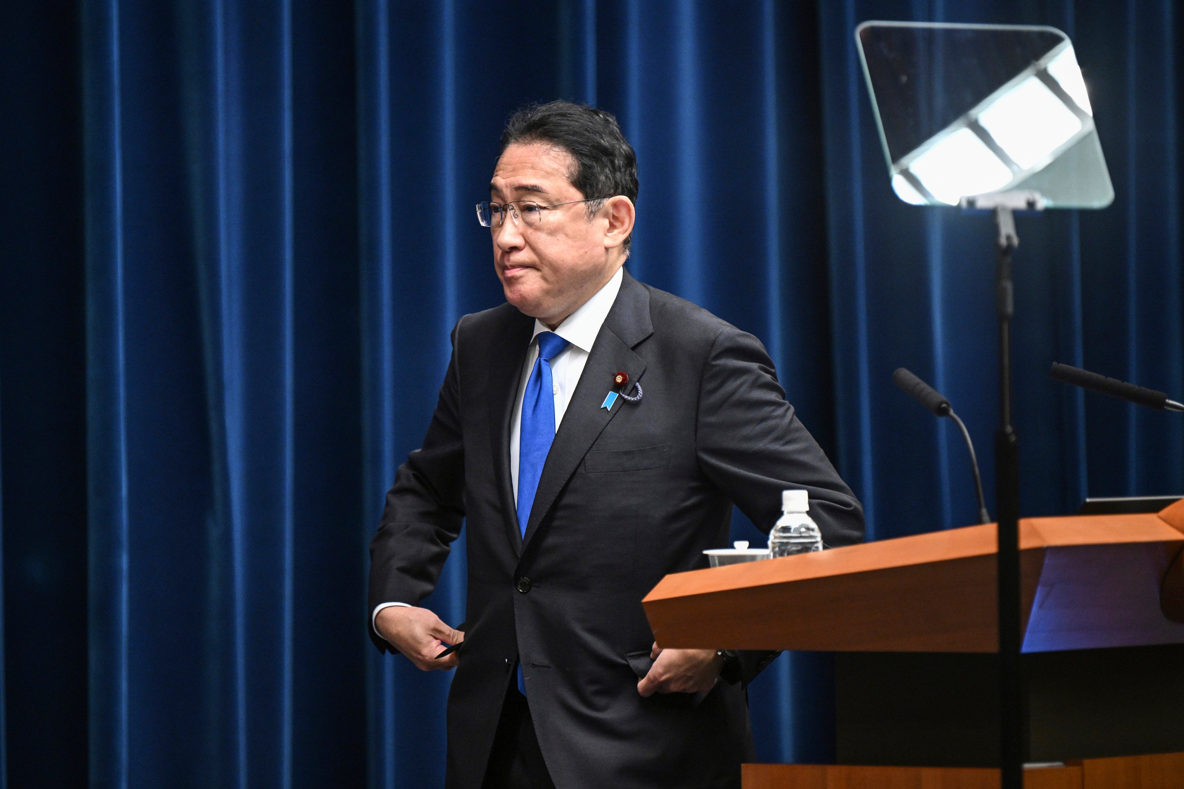 Japan’s Prime Minister Fumio Kishida. Photo: AP