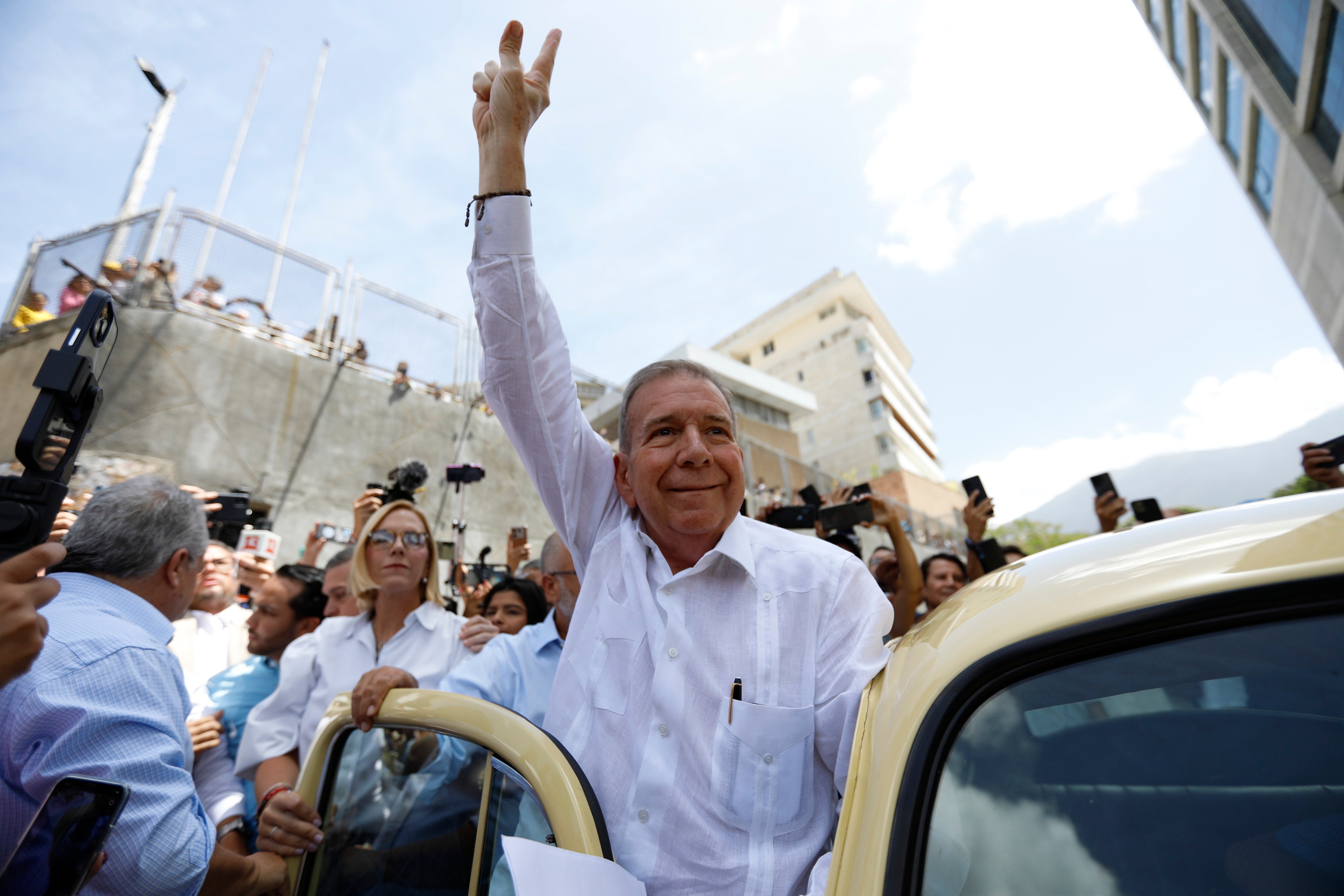 Venezuelan opposition presidential candidate Edmundo Gonzalez Urrutia. Gonzales landed in Spain on Sunday to seek asylum. Photo: dpa