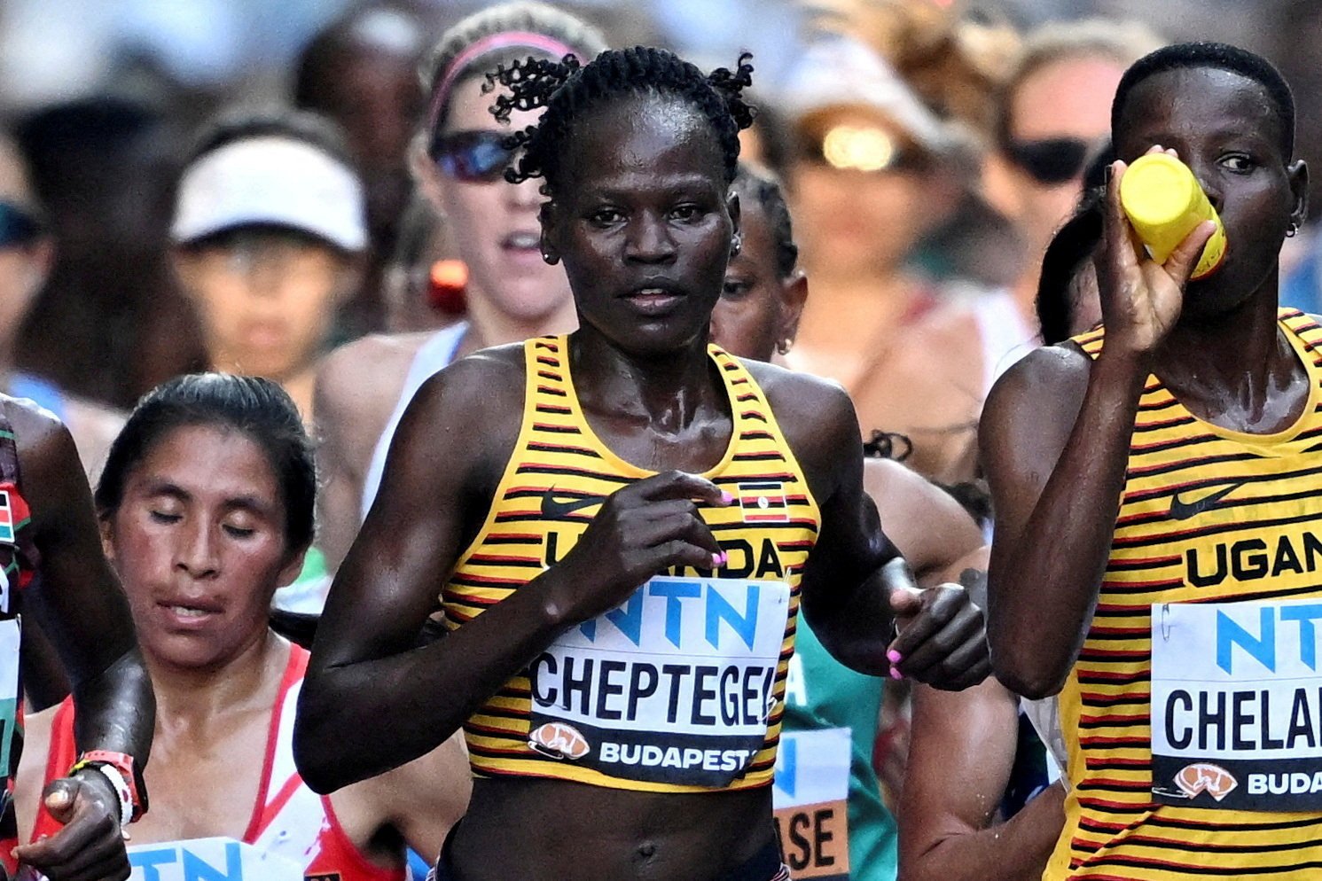 Ugandan runner Rebecca Cheptegei died last week from injuries sustained when her former partner poured petrol over her and set her on fire. Photo: Reuters