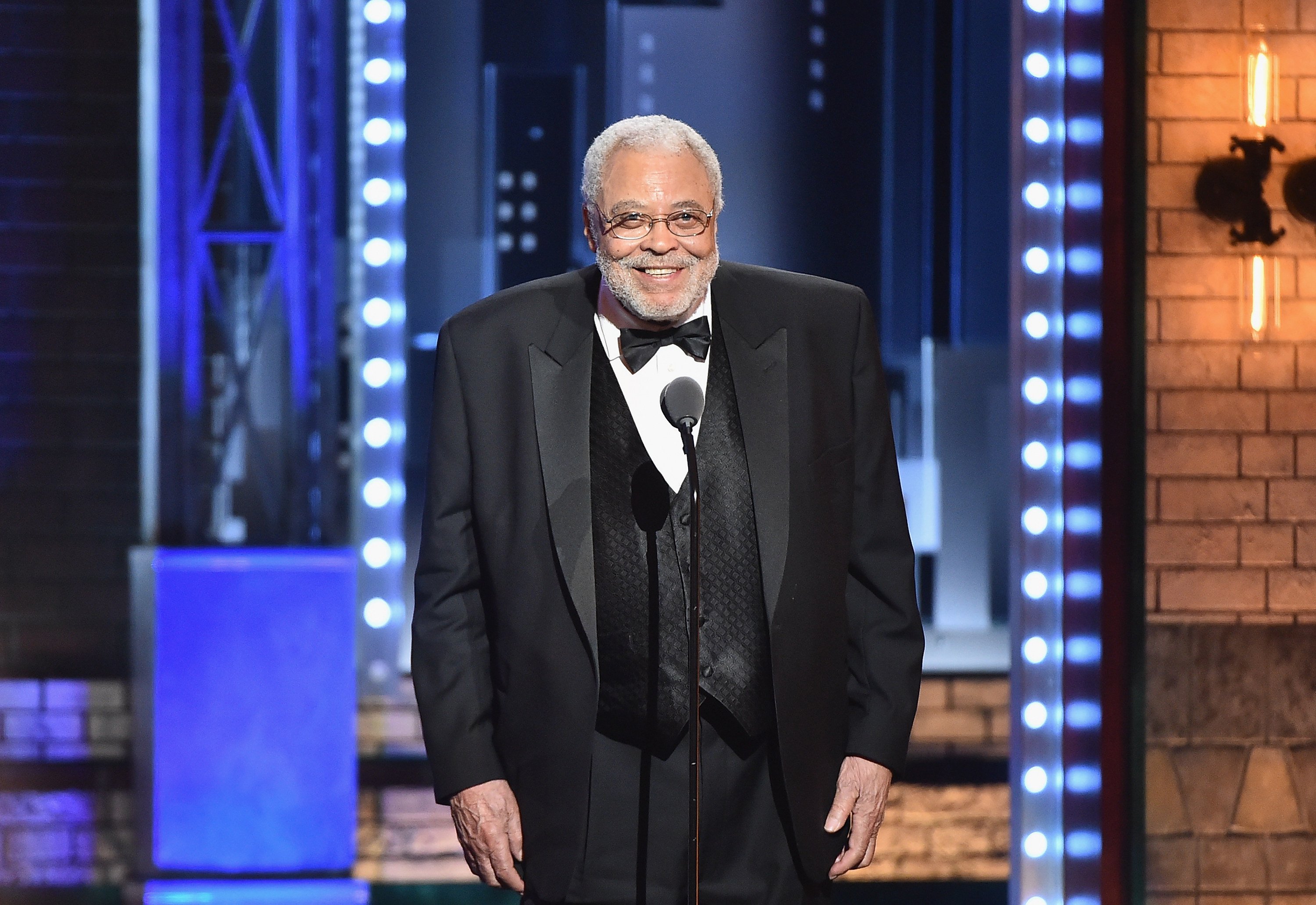 James Earl Jones in 2017. The actor died on Monday at 93. File photo: Getty Images for Tony Awards Productions