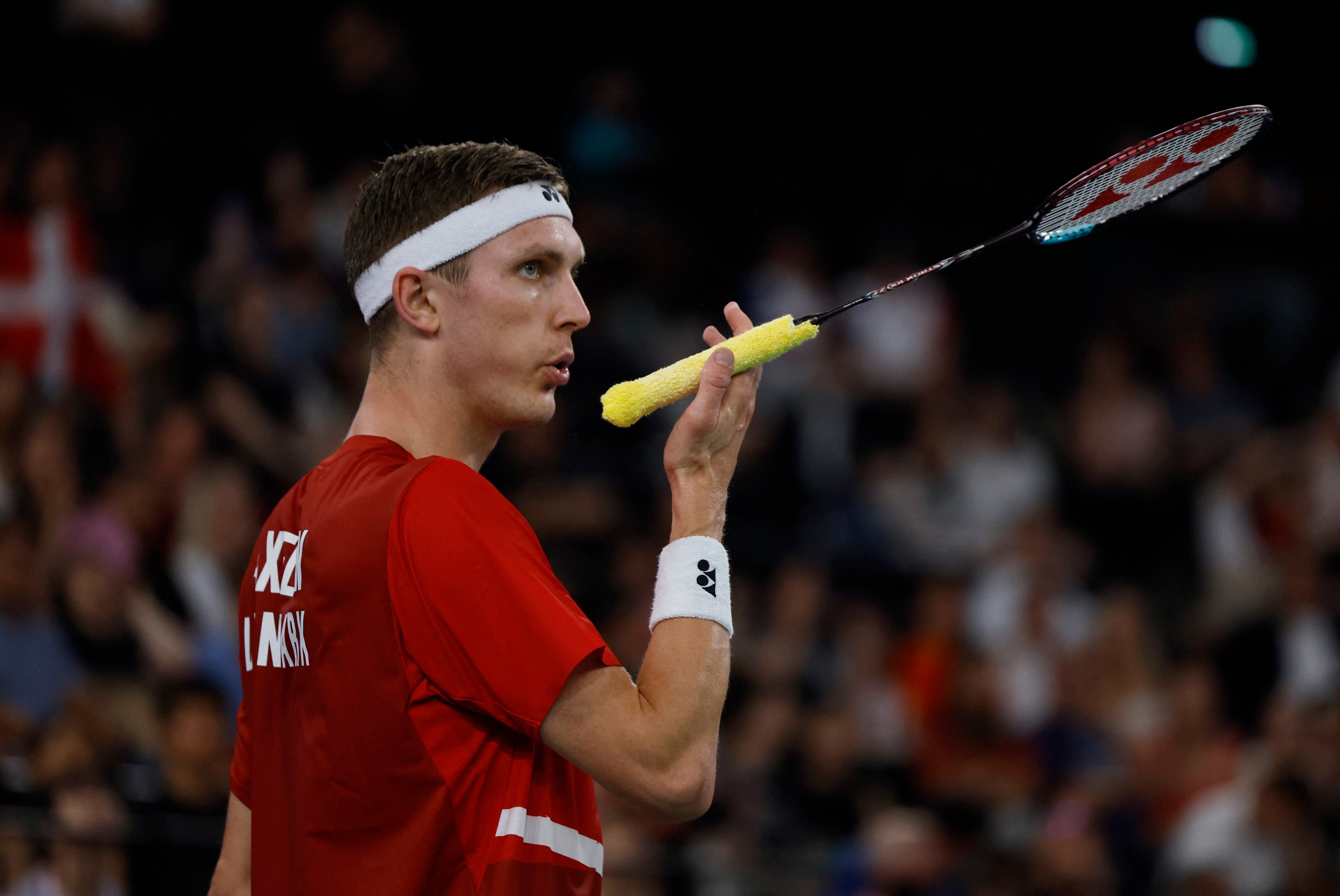 Viktor Axelsen will return to the badminton court in Hong Kong one month after retaining his Olympic title. Photo: Reuters