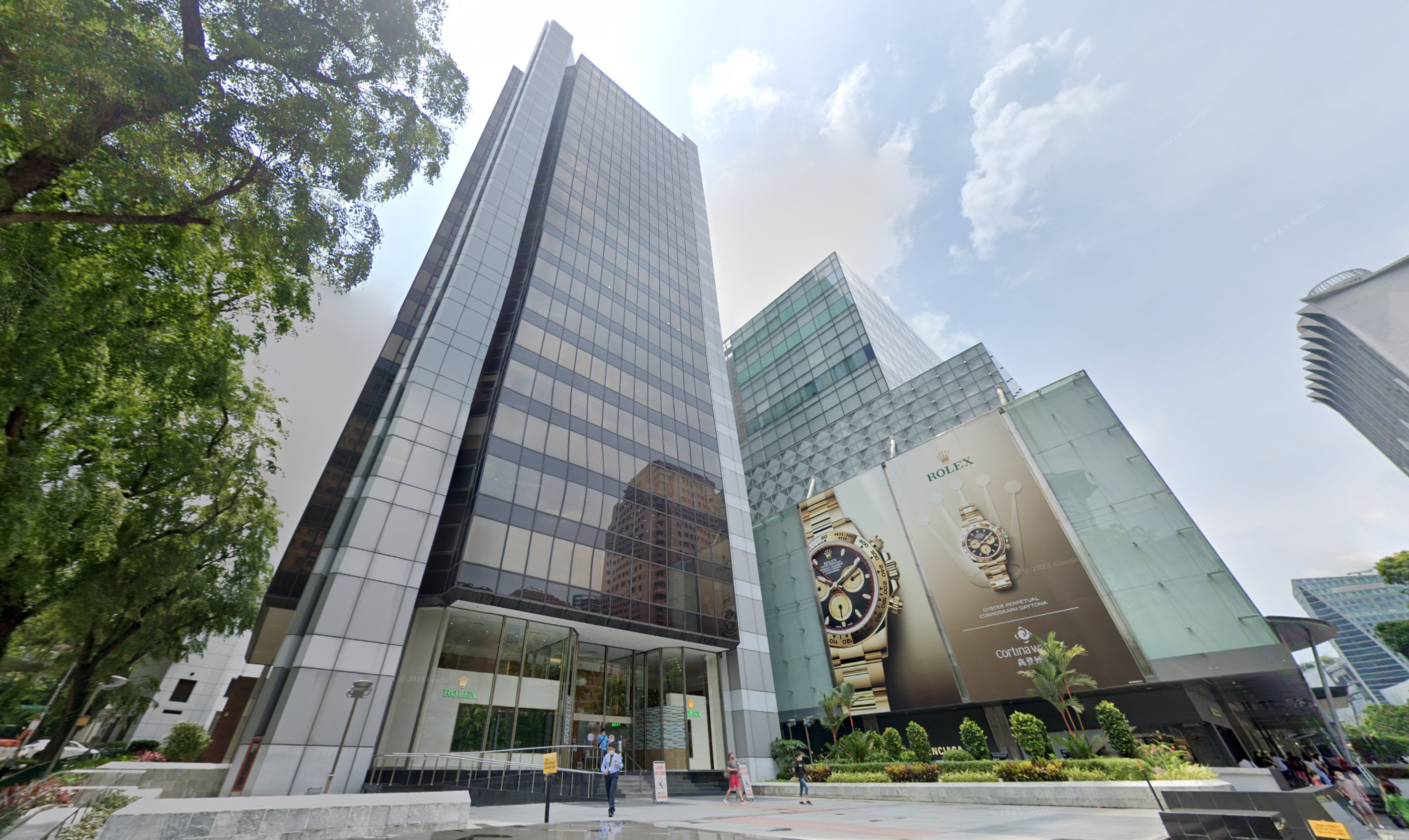 The Tong Building, located on Orchard Road in Singapore. Photo: Google Map