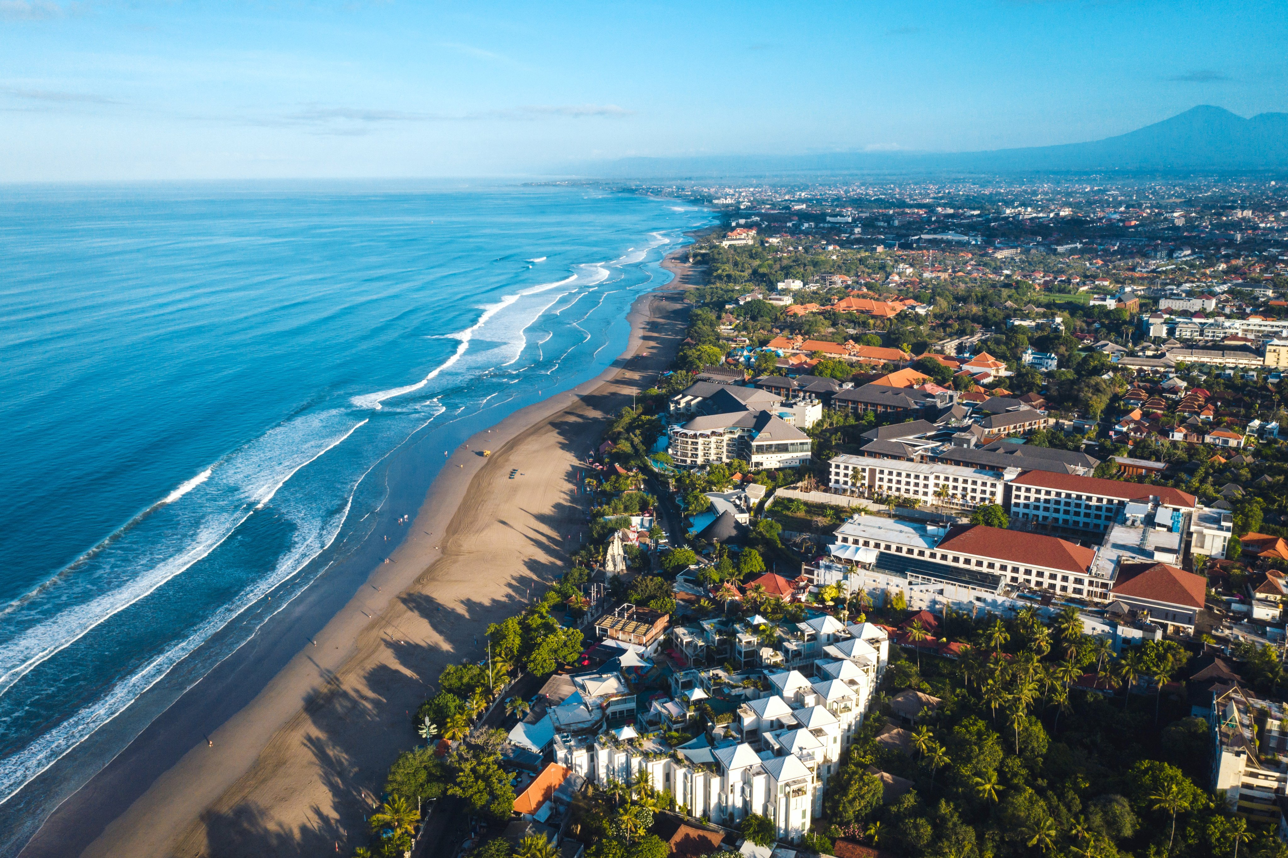 Hotels and cafés in Bali, Indonesia. Photo: Shutterstock