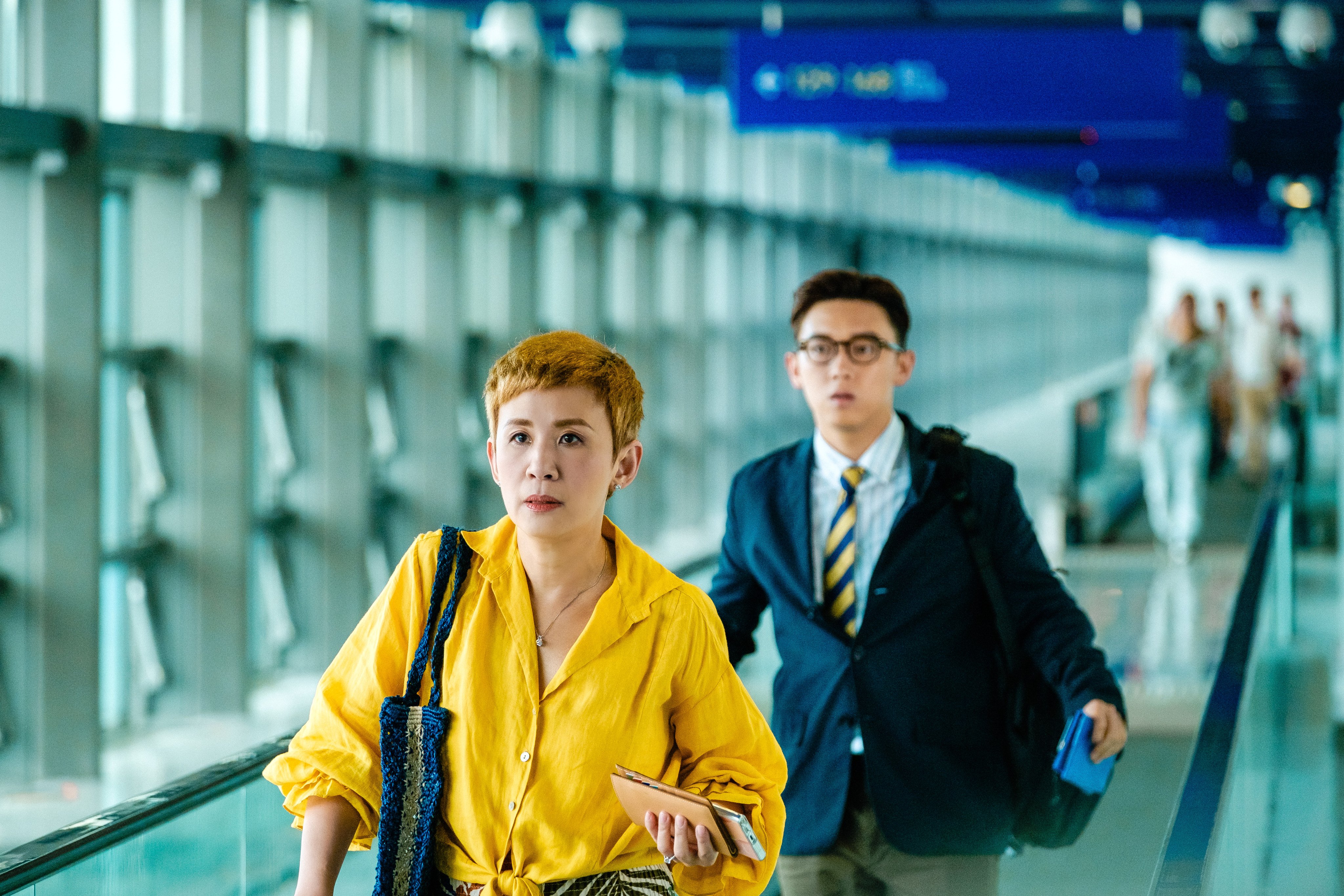 Sandra Ng as doctor Veronica Yu and Michael Cheung as scam artist Joe Lee in a still from Love Lies (category I; Cantonese), directed by Ho Miu-ki.