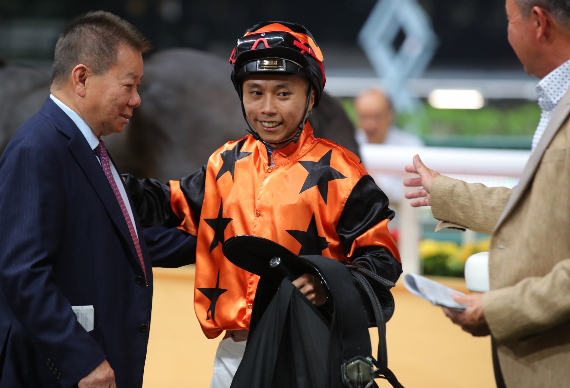 Manfred Man and Matthew Poon after Viva A La’s win in the Valley season opener.