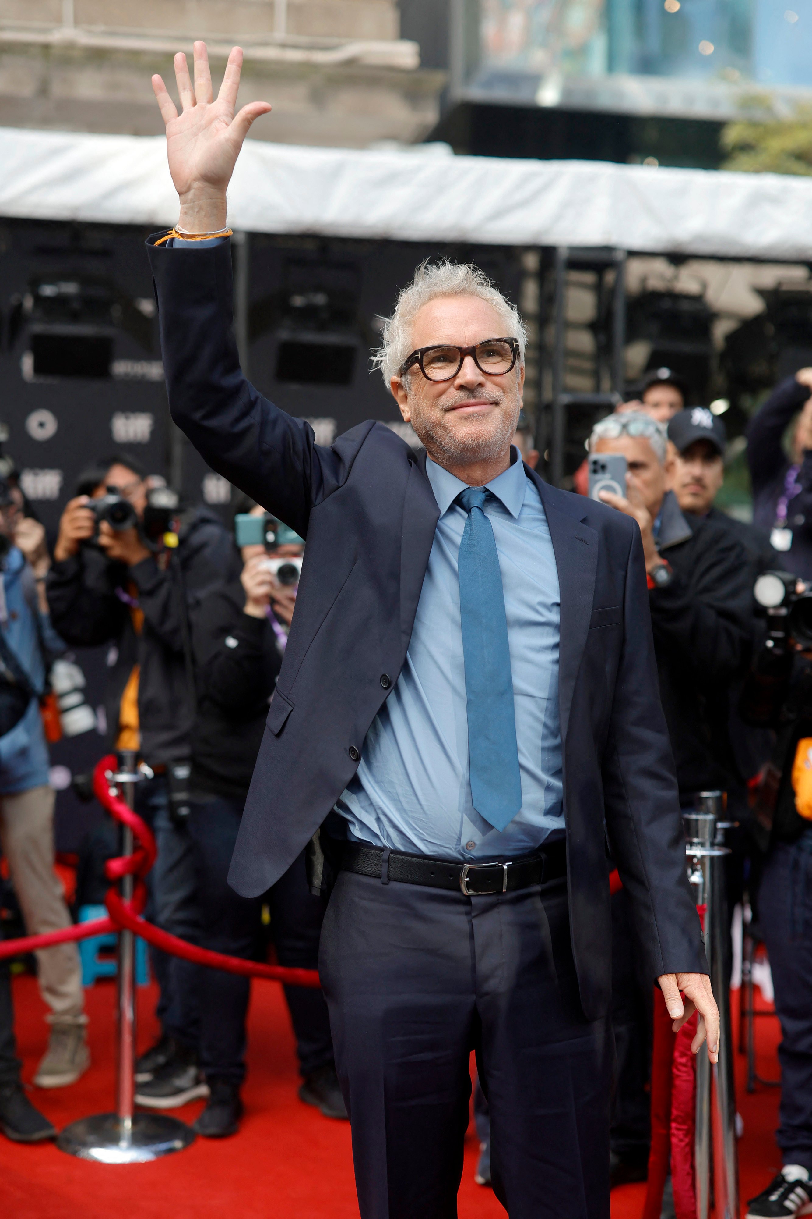 Alfonso Cuarón at the premiere of Disclaimer during the 2024 Toronto International Film Festival. How does the noted film director make a TV show? The answer is intriguing. Photo: Getty Images via AFP