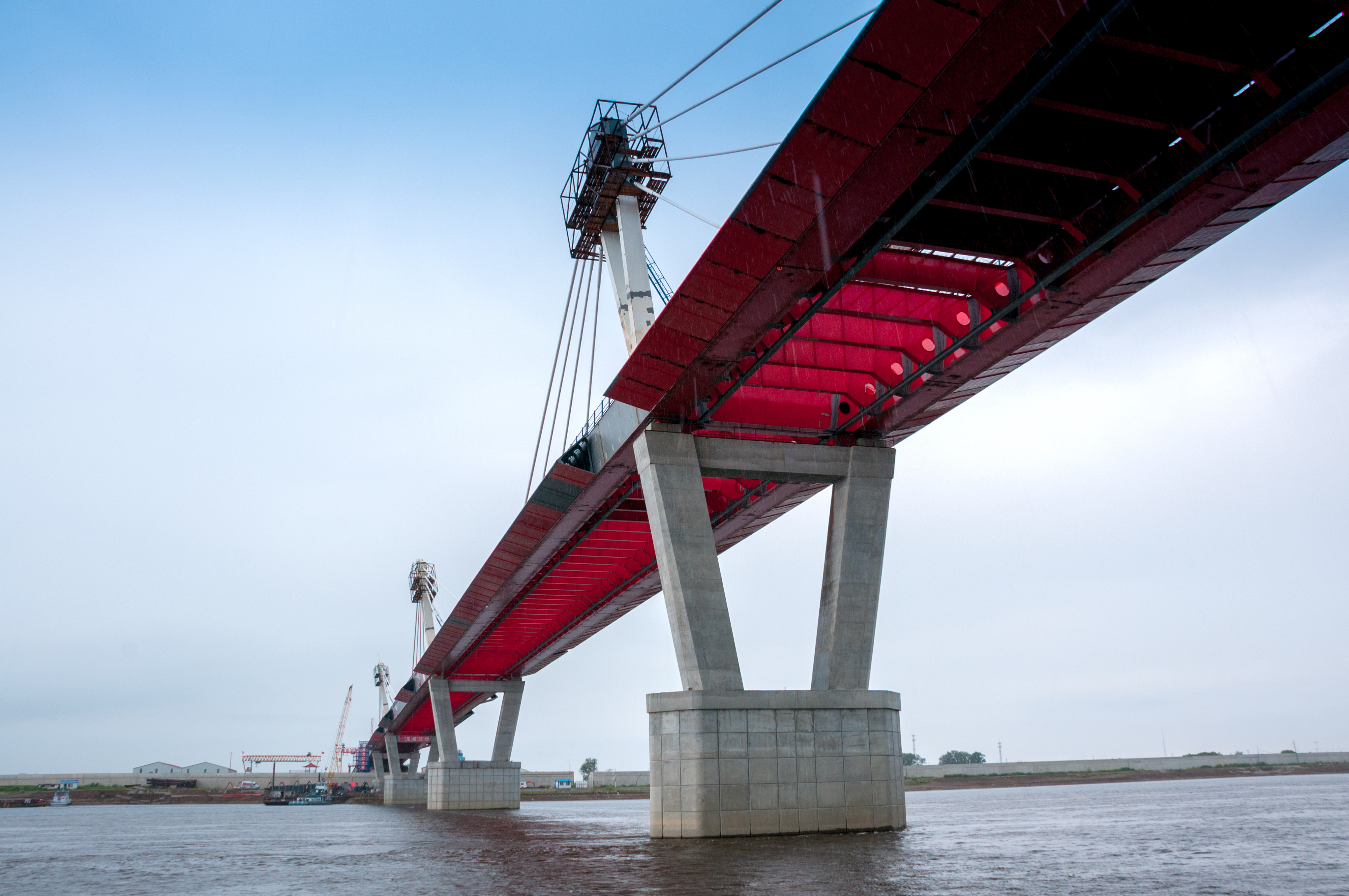 A bridge spans the Amur river from Russia’s Blagoveshchensk to the Chinese city of Heihe. Photo: Shutterstock