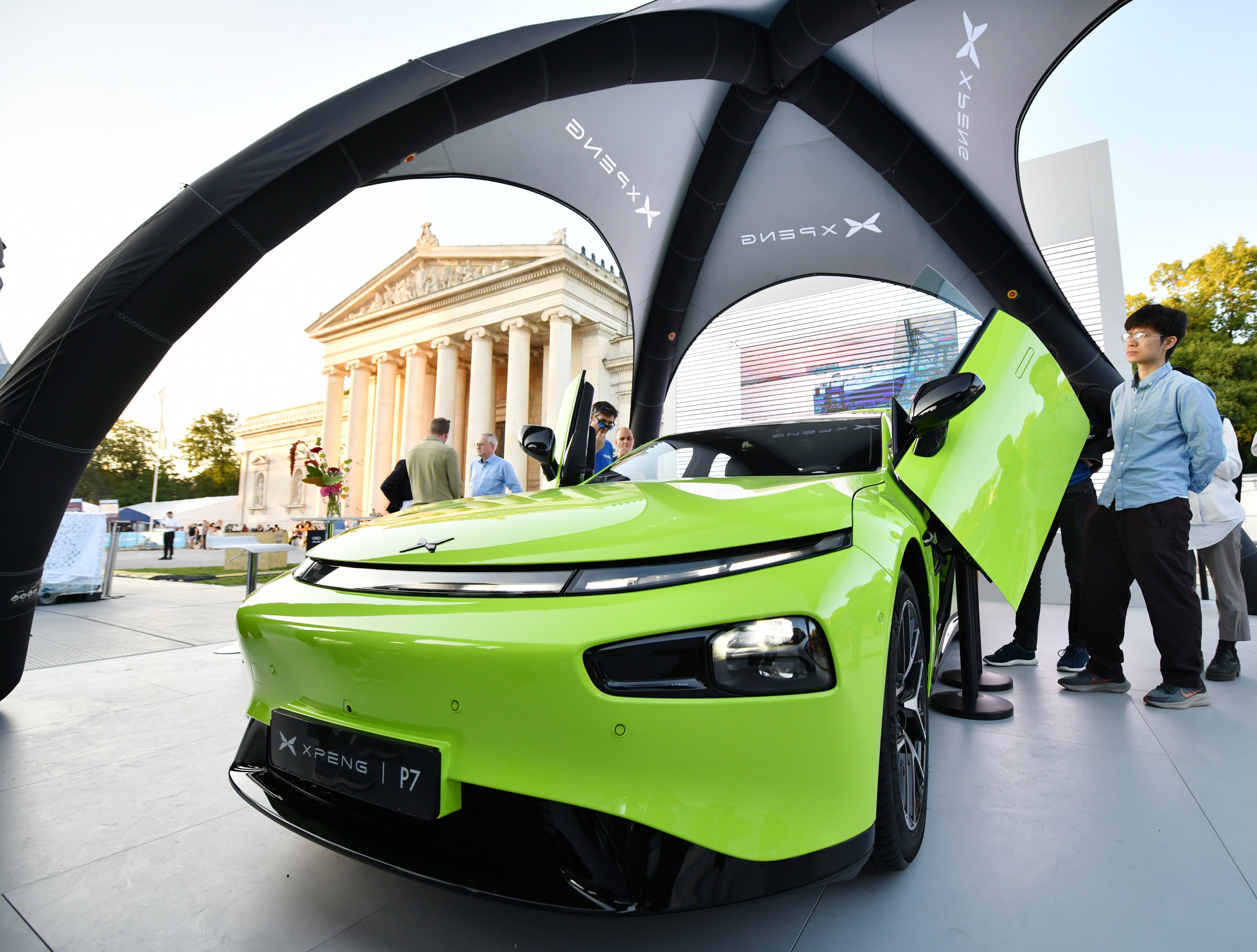 China’s booming electric vehicle trade has been a flashpoint in relations with the EU, as the bloc has imposed new tariffs on imports. Photo: Xinhua