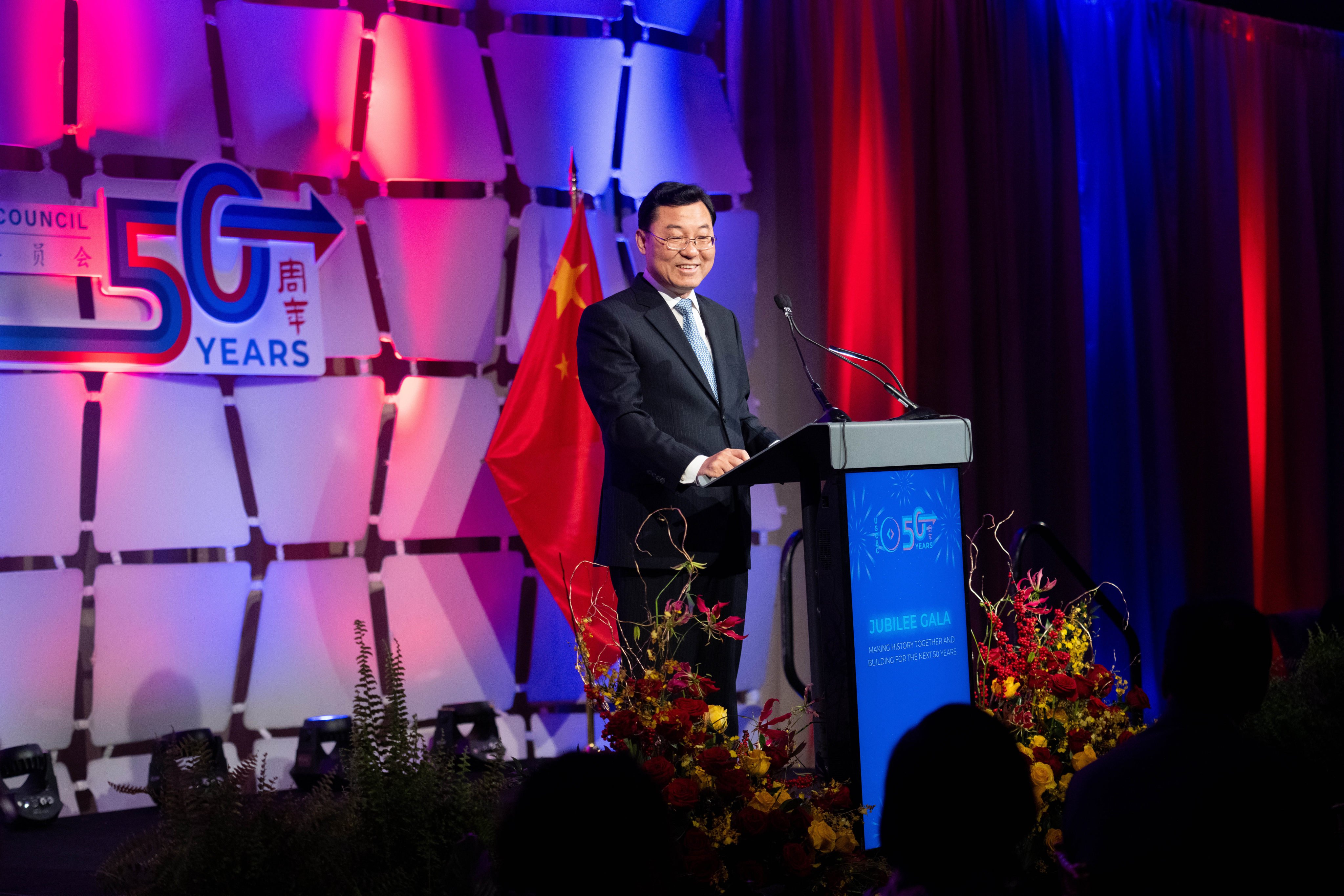 The US should not interfere with China on matters related to Taiwan, democracy, human rights and the freedom to develop, Xie Feng said on Thursday. Photo: Xinhua