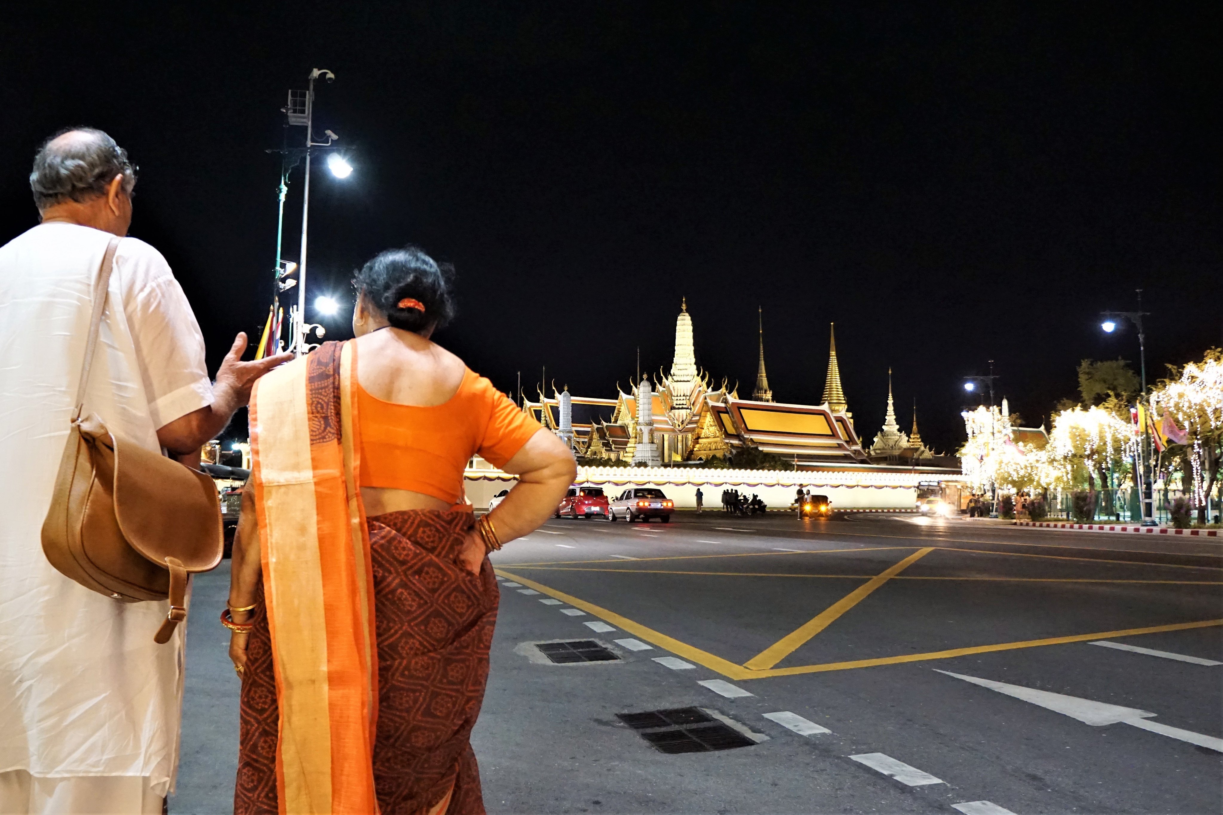 Indian tourists admire The Grand Palace in Bangkok, Thailand. Photo: Shutterstock