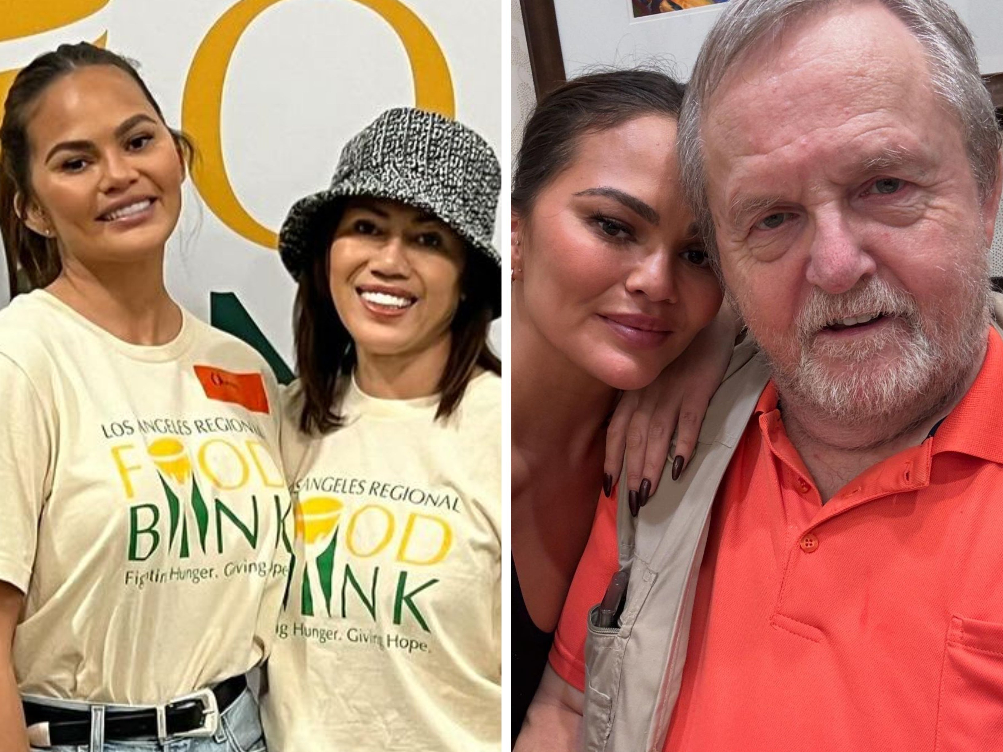 Model and presenter Chrissy Teigen’s parents didn’t always have it easy, but the family remains tight knit. Photos: @pepperthai2, @chrissyteigen/Instagram