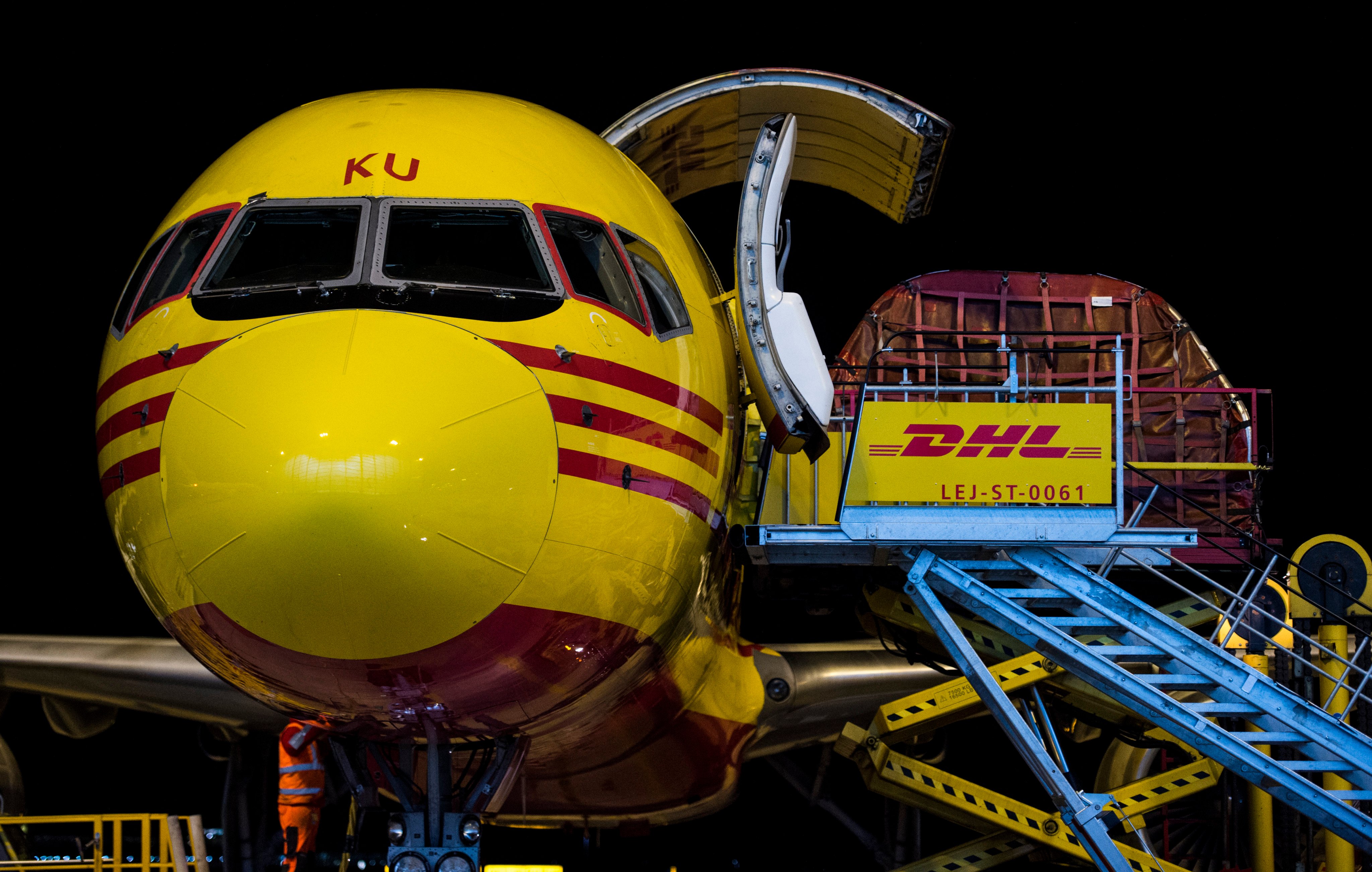 Cargo forwarder DHL is anticipating a strong season to end the year, buoyed by China’s sustained export growth. Photo: AFP