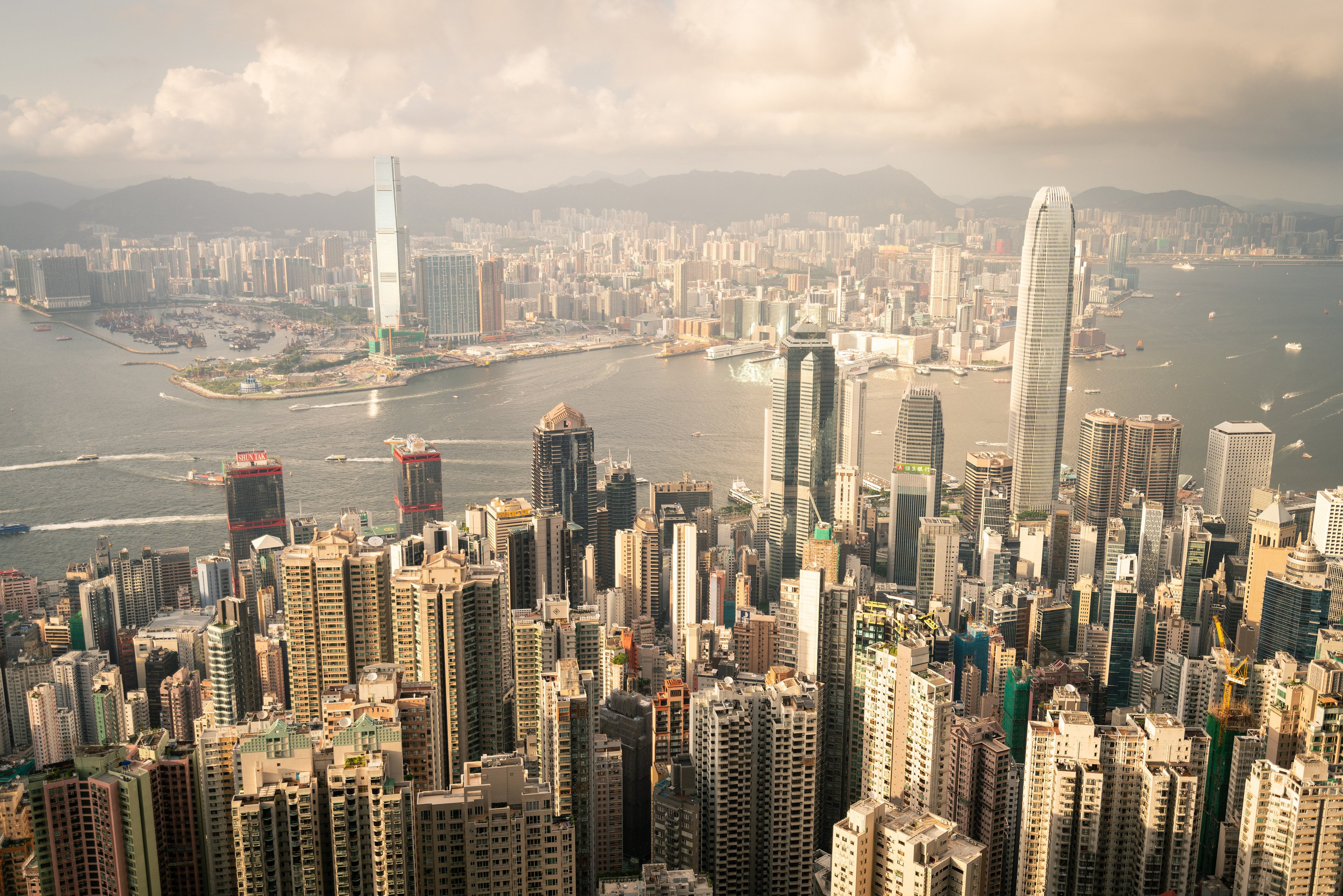 The Hong Kong skyline as seen from Victoria Peak. Photo: Shutterstock