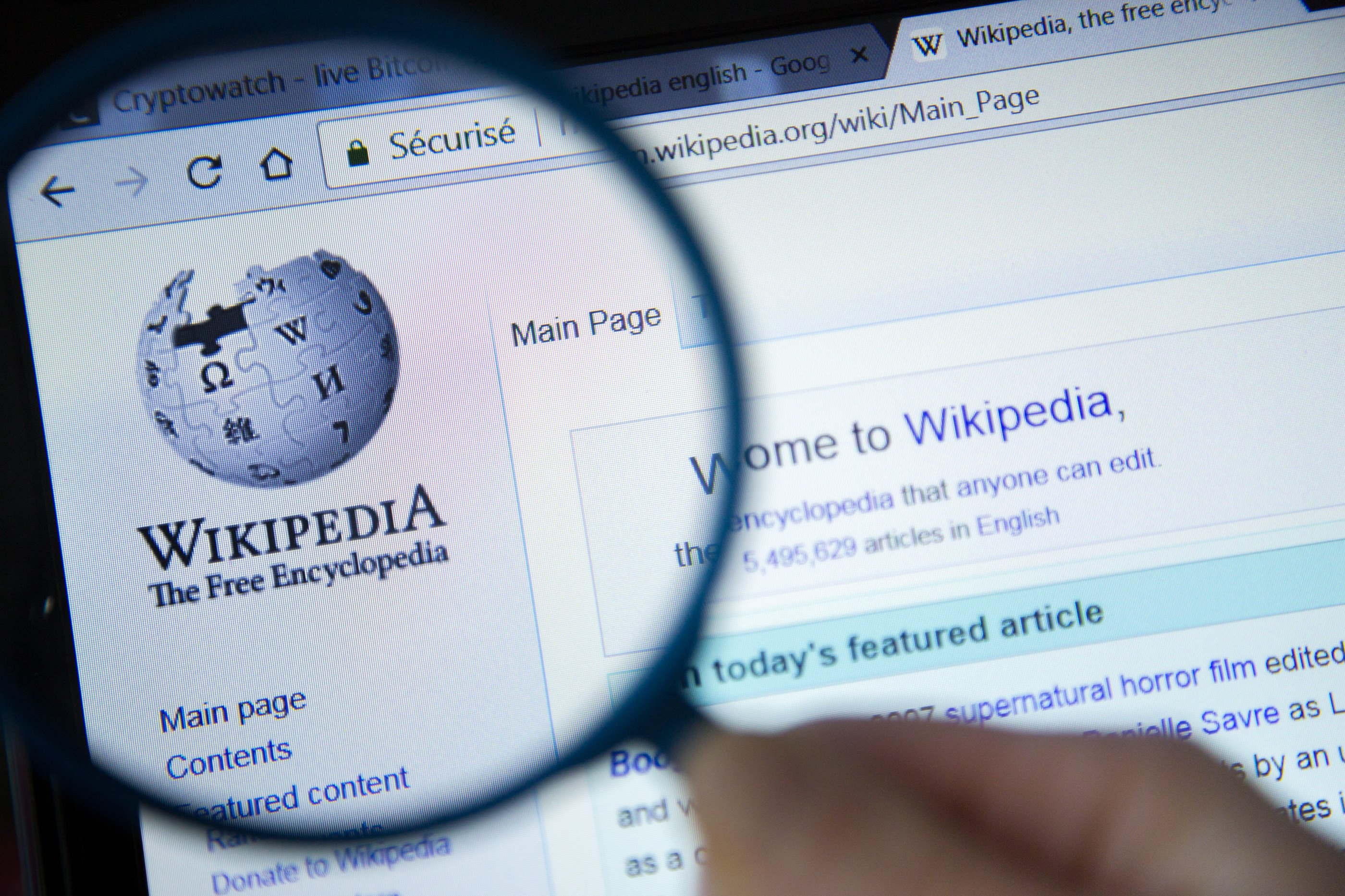 Wikipedia says the global ban is an “extremely rare action”.  Photo: Shutterstock