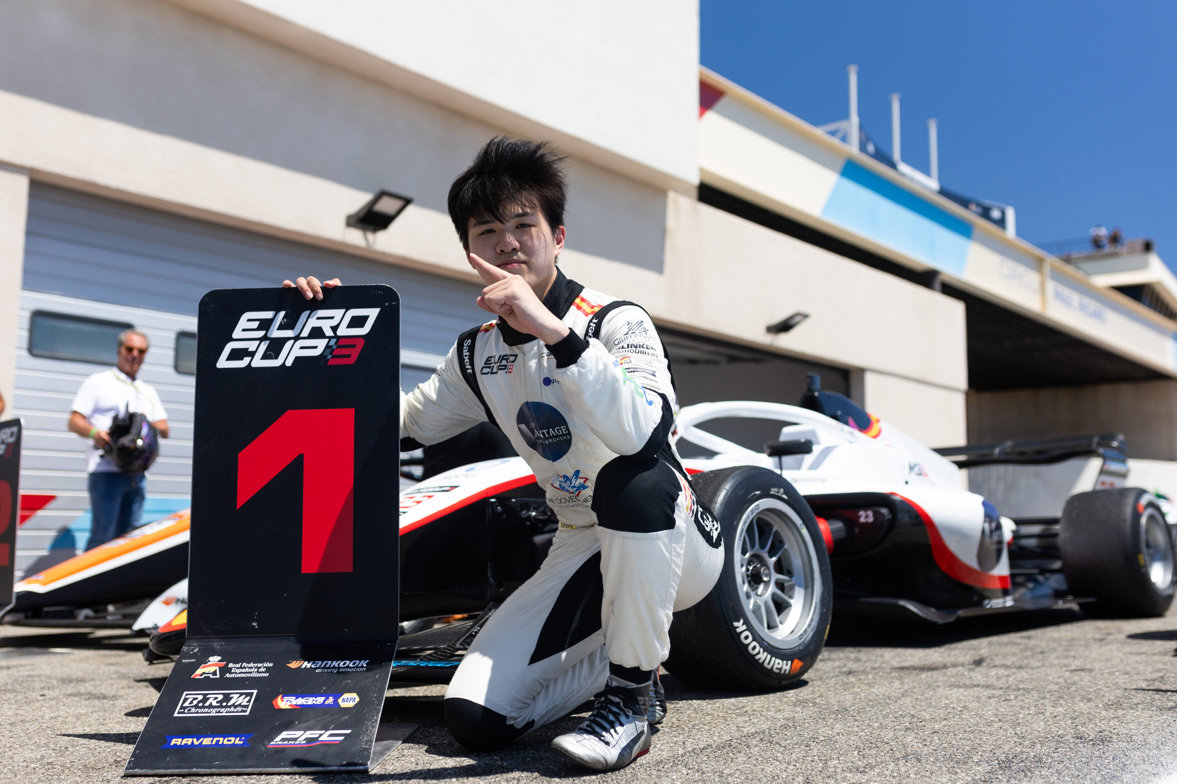 Christian Ho, 17, has become the first Singaporean driver to sign with FIA Formula 3. Photo: Dutch Photo Agency