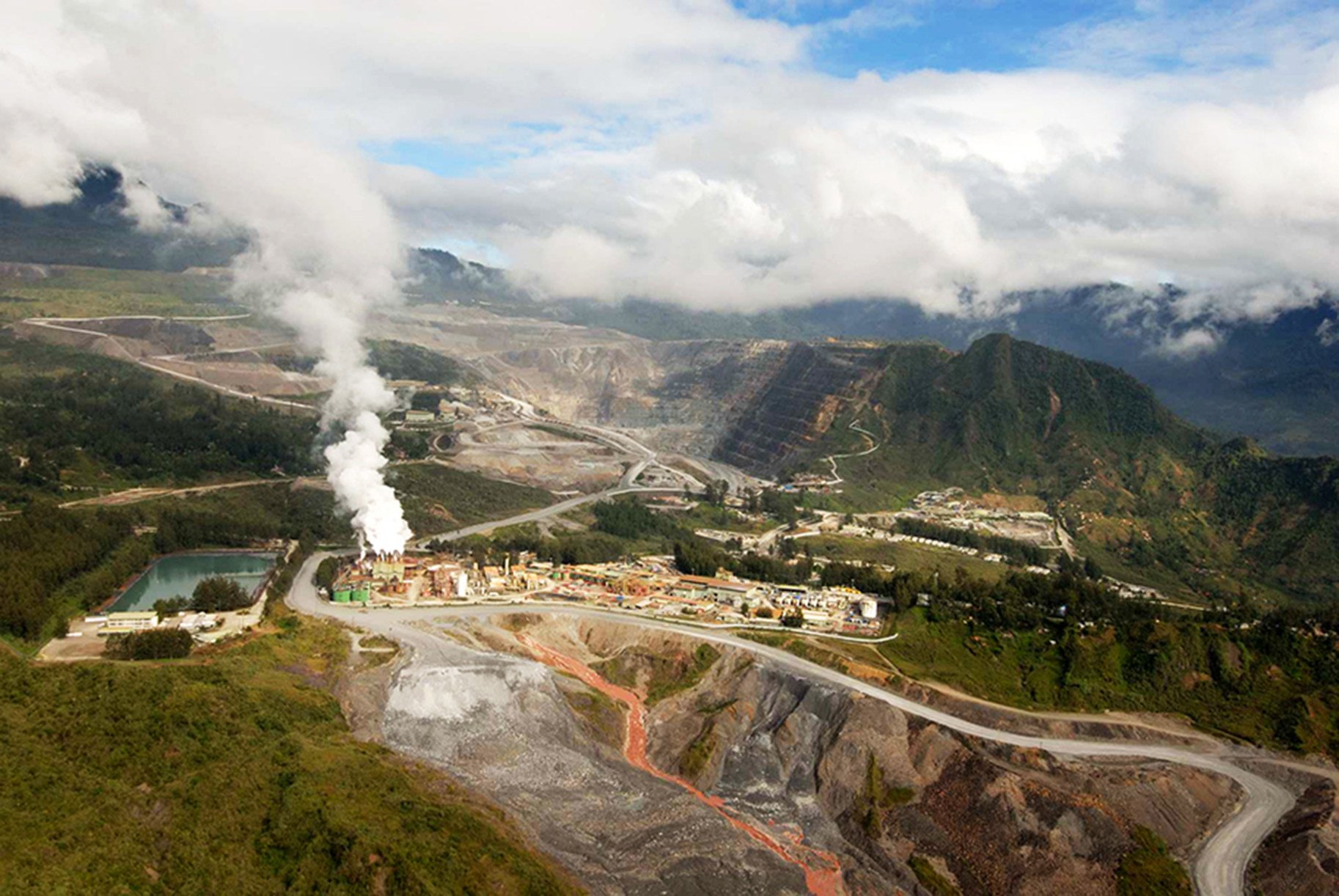 The Porgera gold mine in the highlands of Papua New Guinea. Photo: Handout