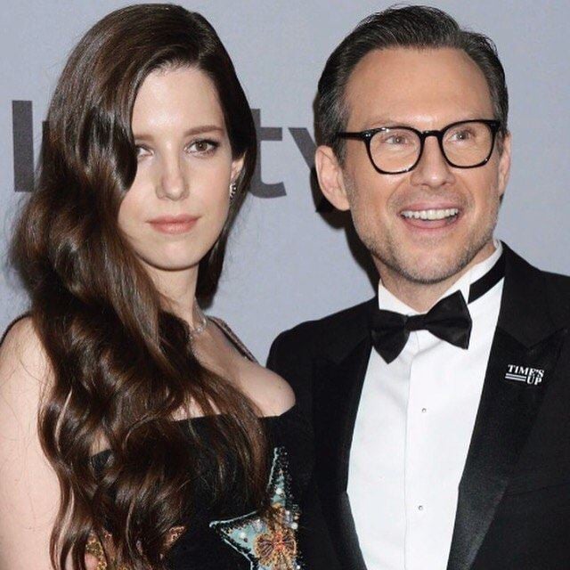 Christian Slater and his wife Brittany Lopez have welcomed a baby boy into their family. Photo: @realchristianslater/Instagram